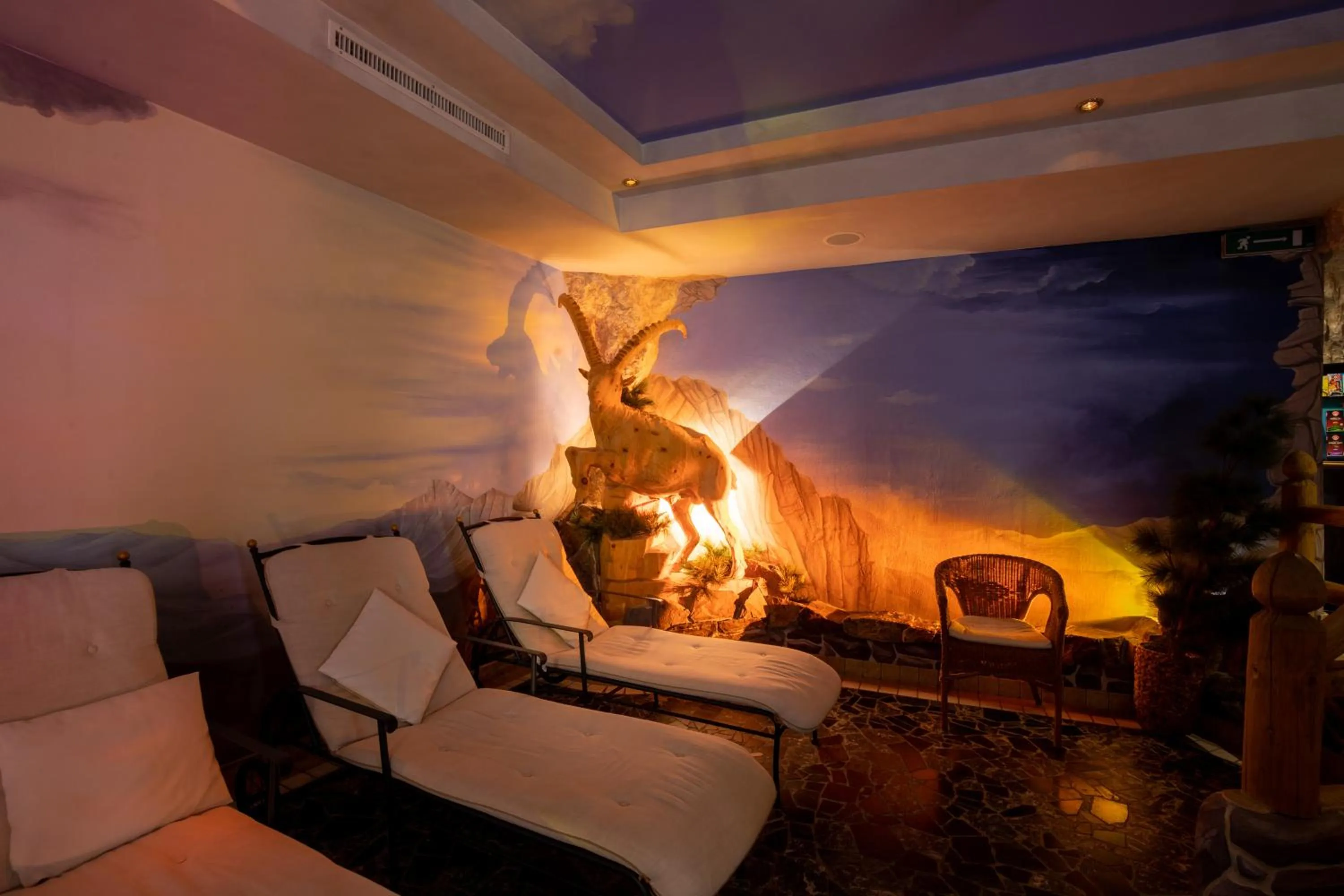 Spa and wellness centre/facilities in Hotel Garni Monte Bianco