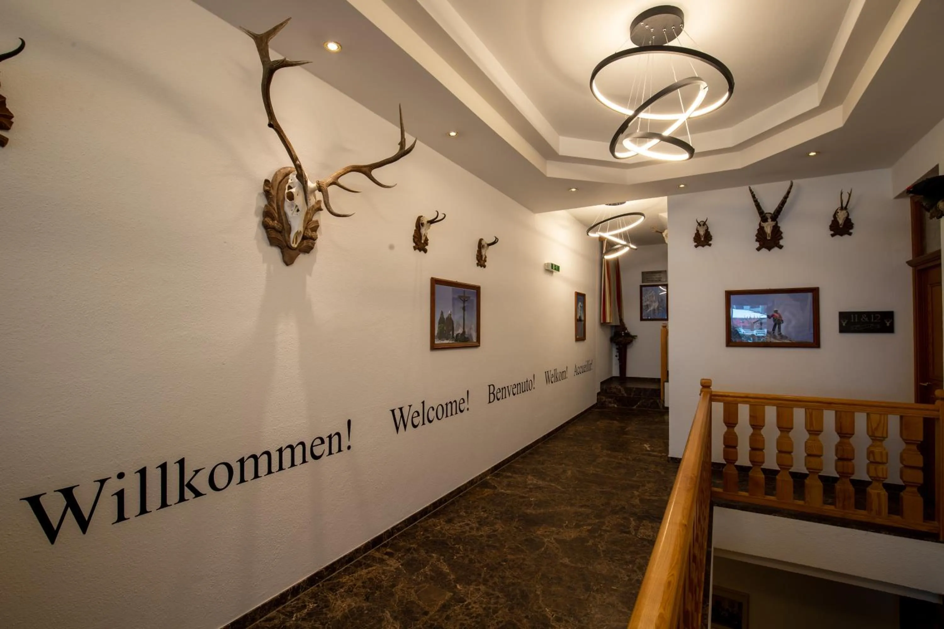 Lounge or bar in Hotel Garni Monte Bianco