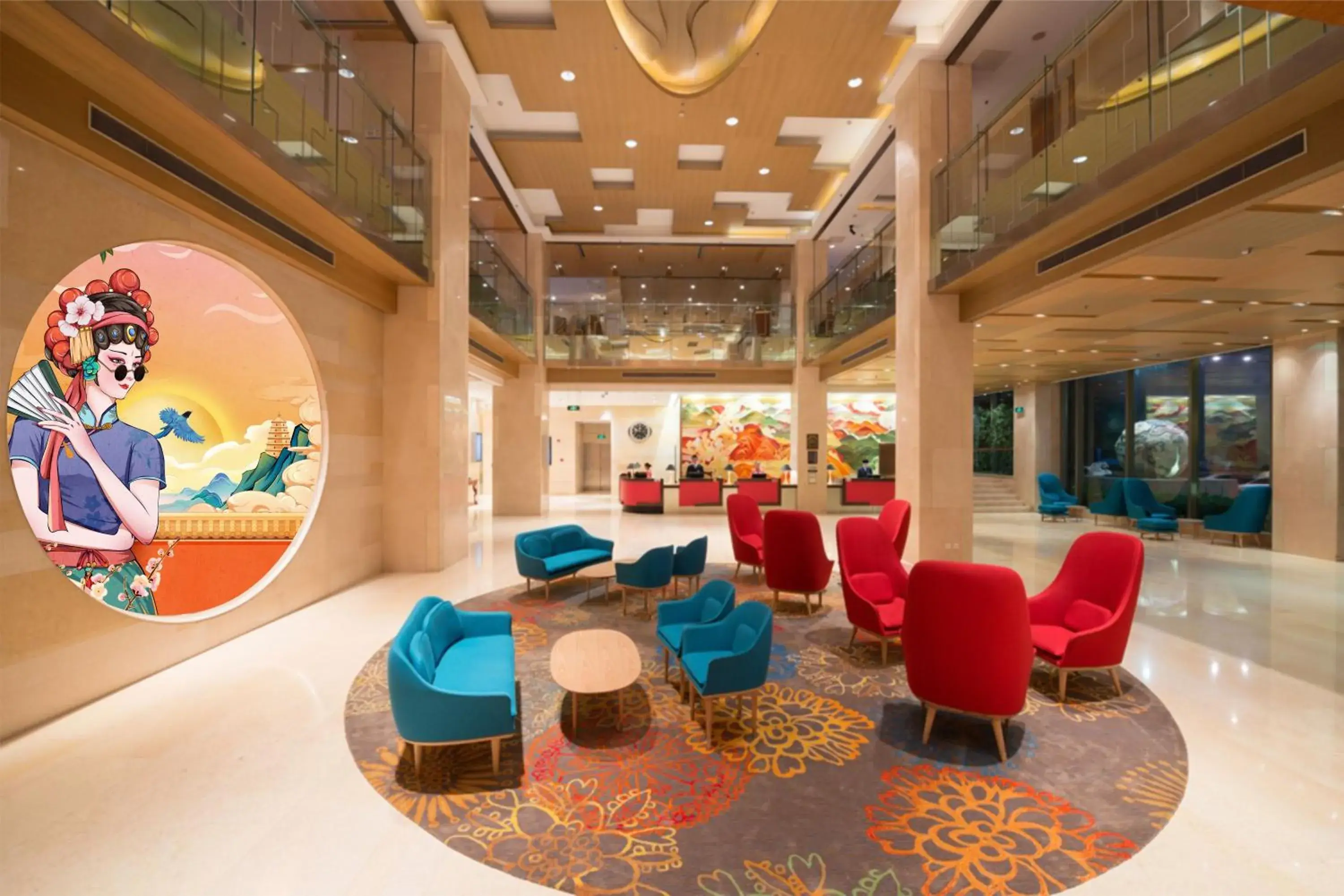 Lobby or reception in Paradox Kunshan Lobby or reception in Paradox Kunshan