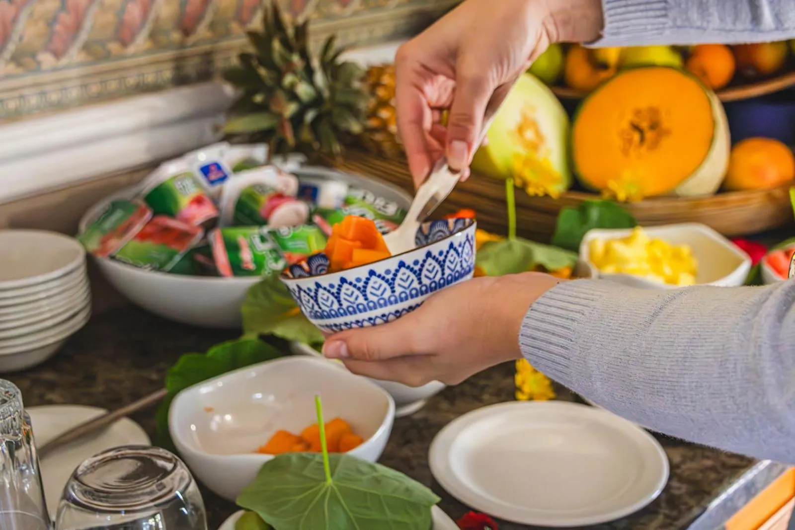 Continental breakfast in Westlodge at Graskop B&B
