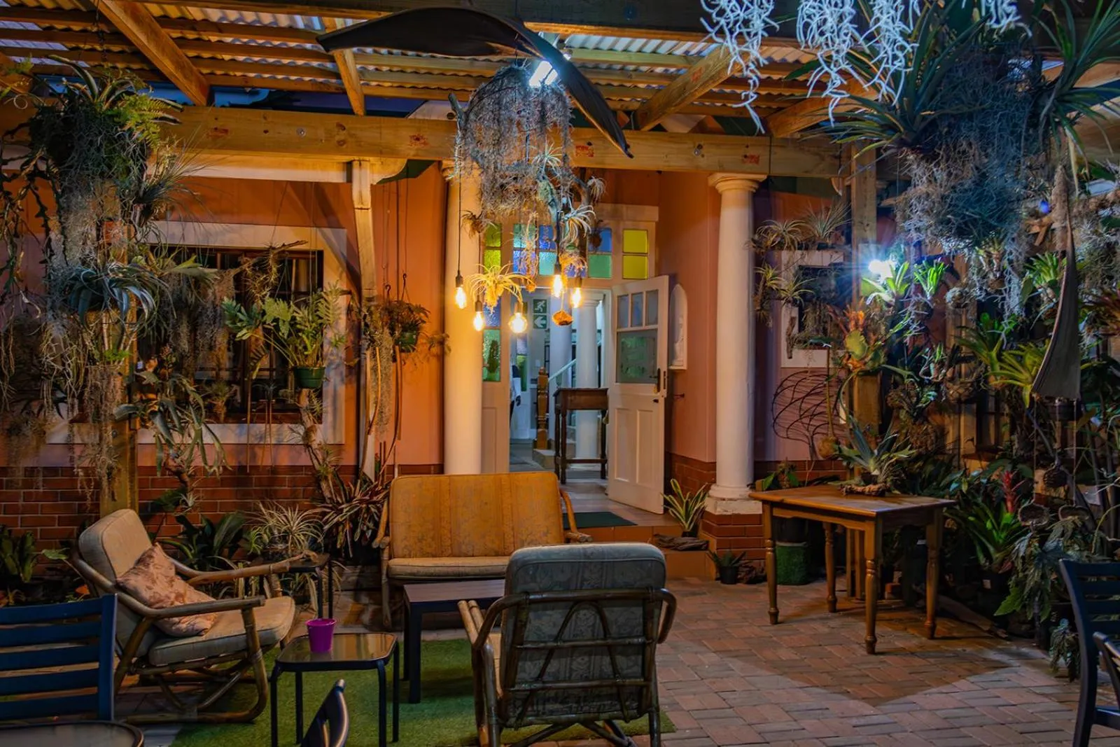 Seating area in Westlodge at Graskop B&B