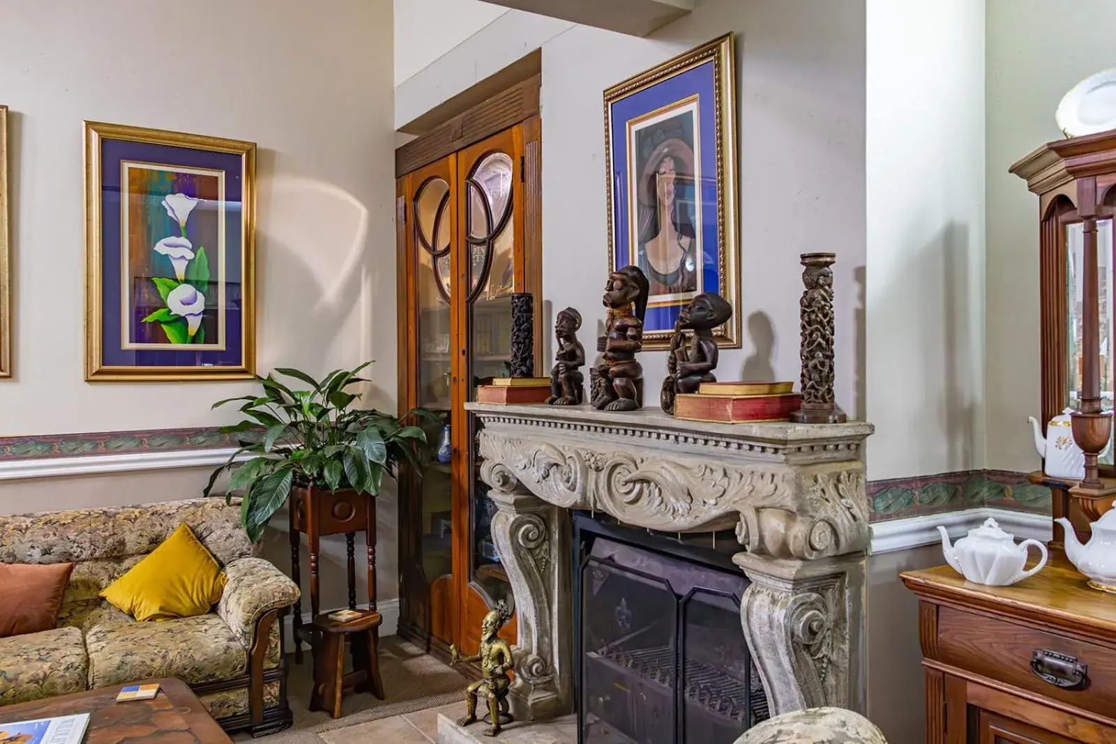 Living room in Westlodge at Graskop B&B Living room in Westlodge at Graskop B&B