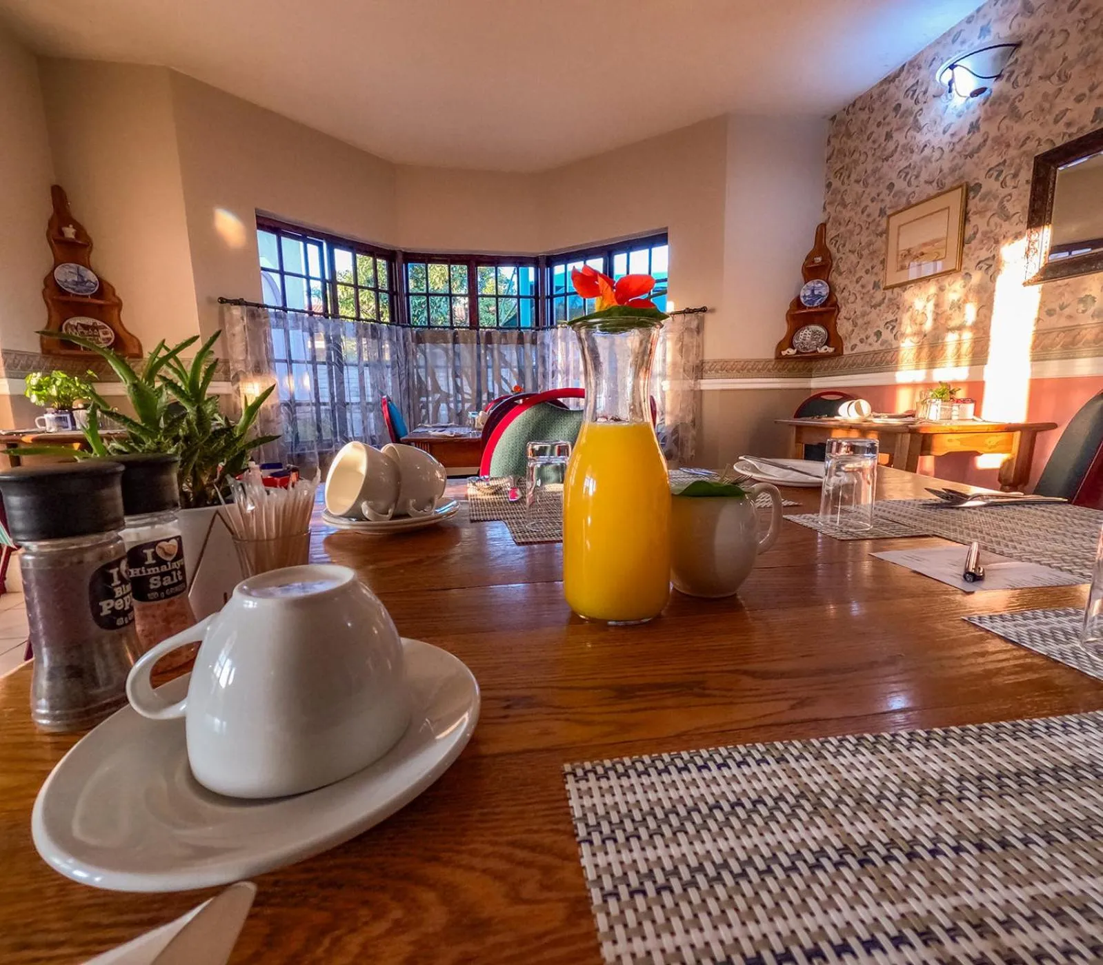 Dining area in Westlodge at Graskop B&B