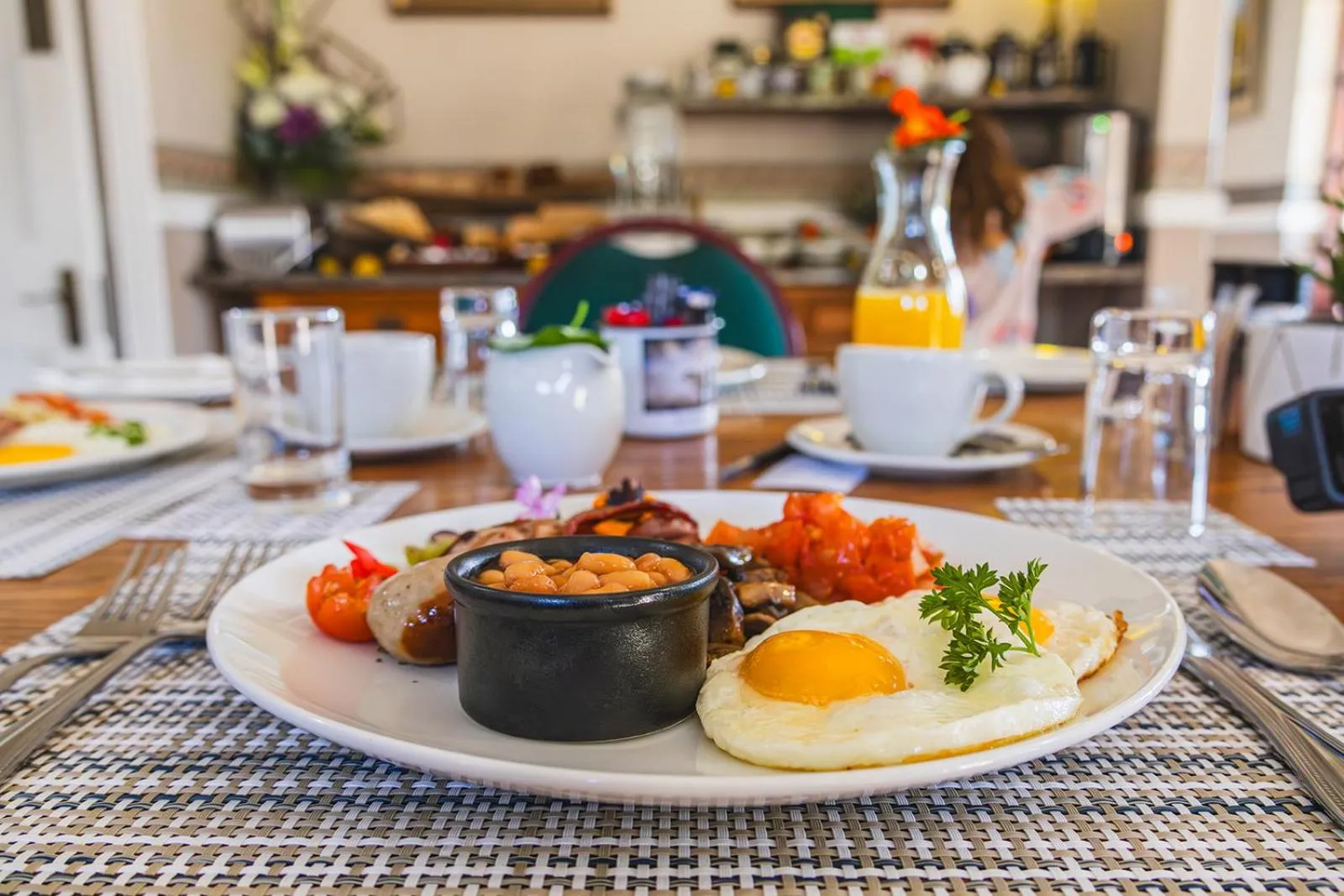 Continental breakfast in Westlodge at Graskop B&B