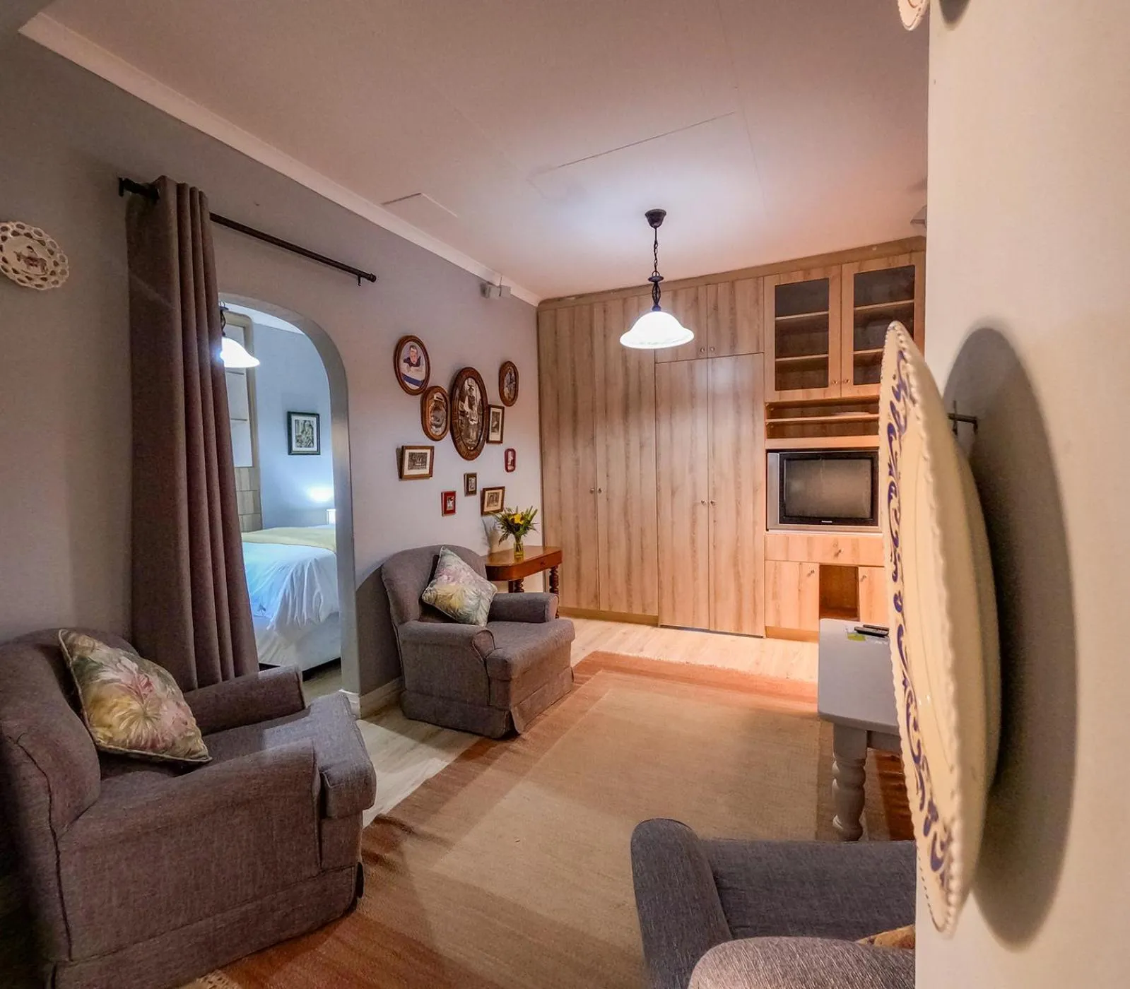 Seating area in Westlodge at Graskop B&B