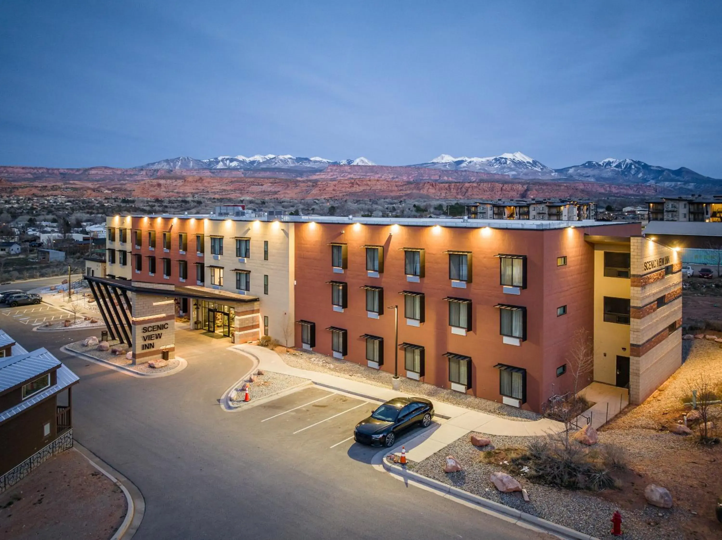 Property building in Scenic View Inn & Suites Moab Property building in Scenic View Inn & Suites Moab