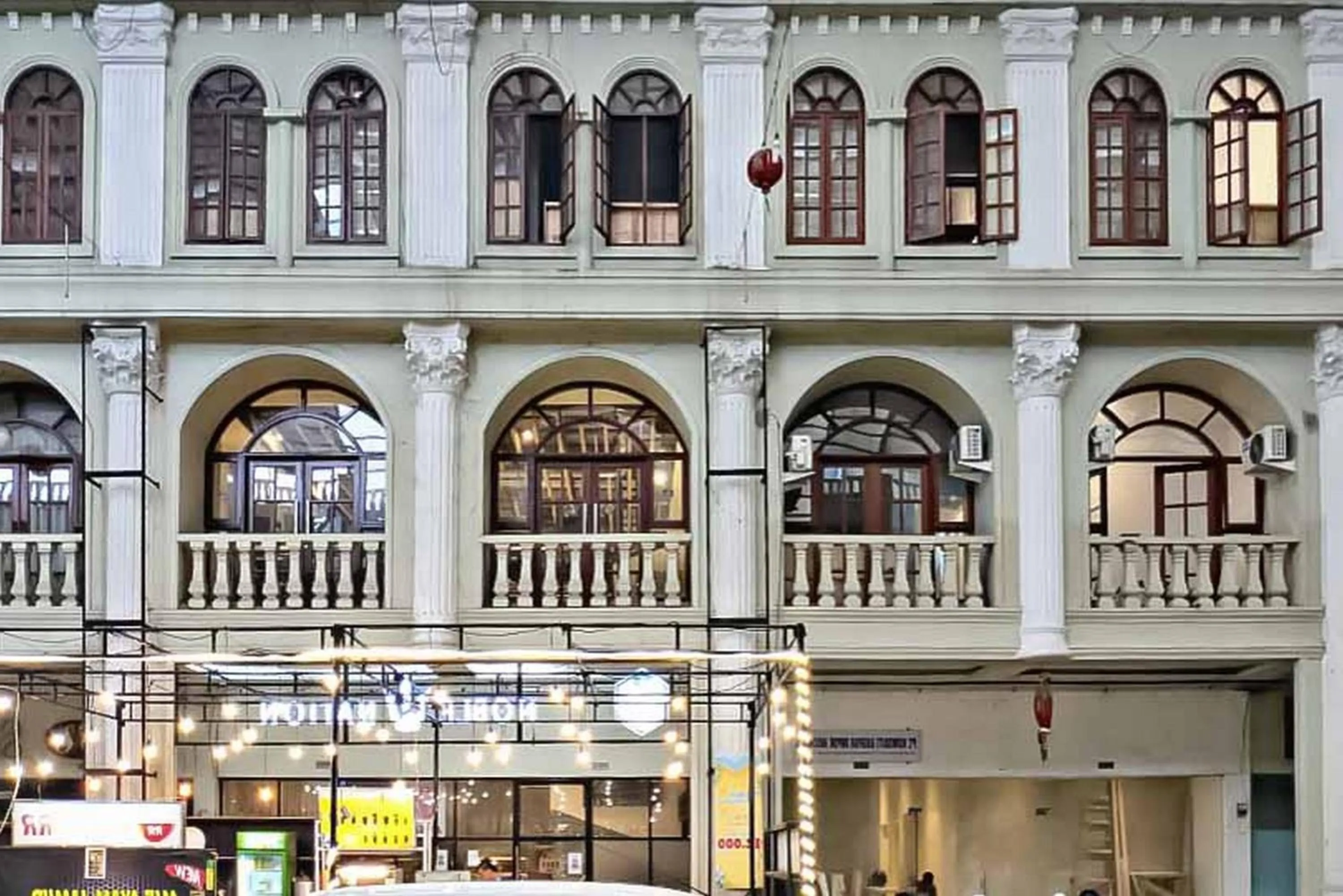 Property building in RedDoorz CBD Polonia Medan