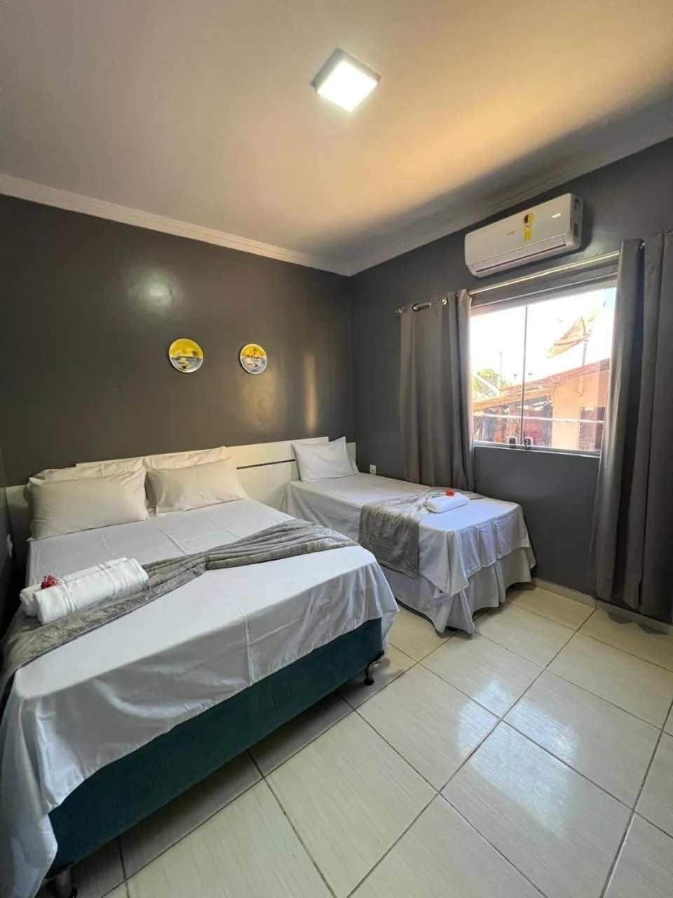 Bed in Pousada Praia Bela