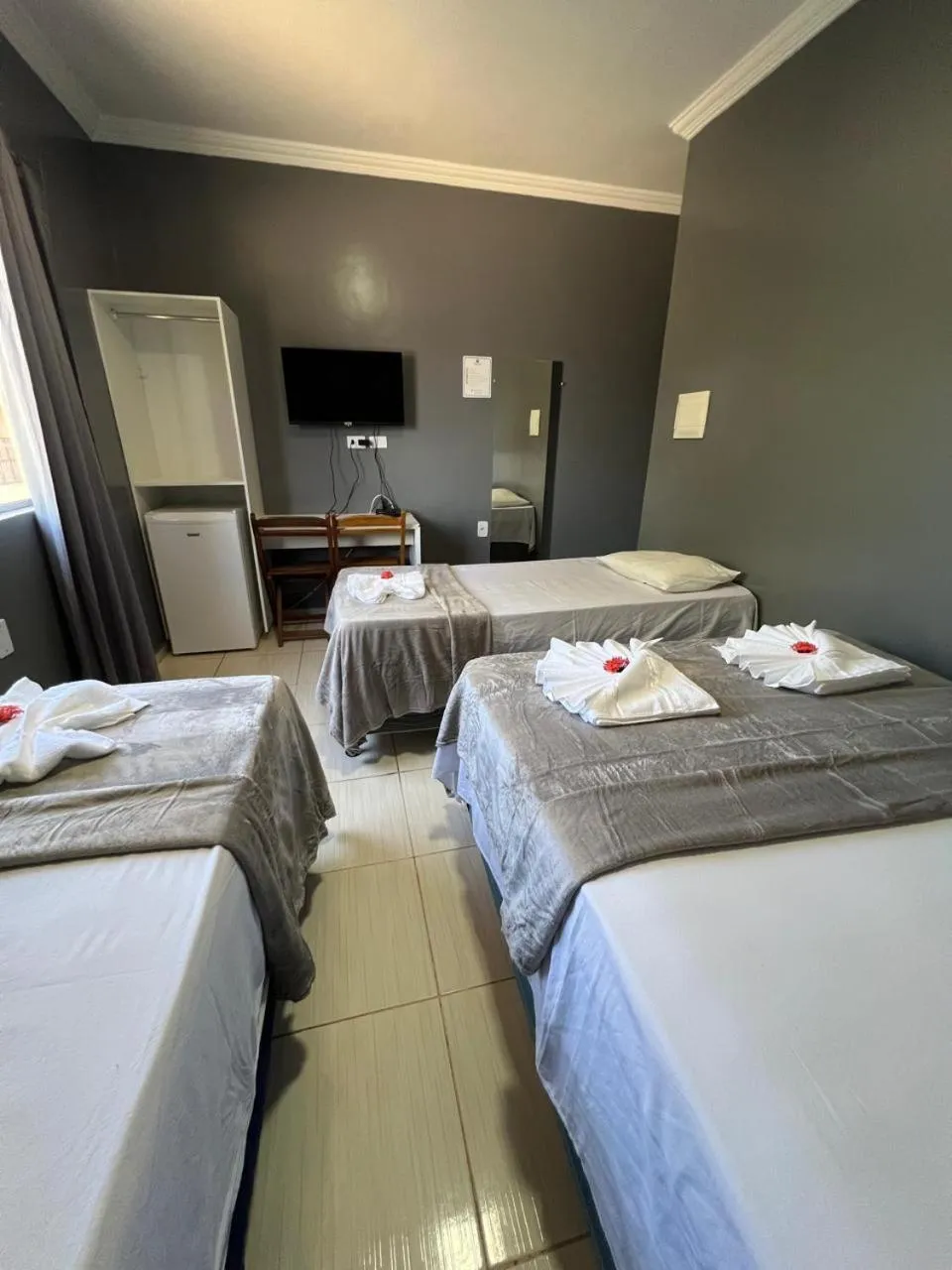 Bed in Pousada Praia Bela