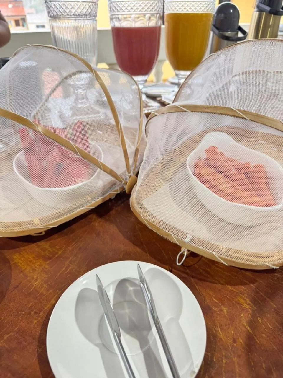 Breakfast in Pousada Praia Bela