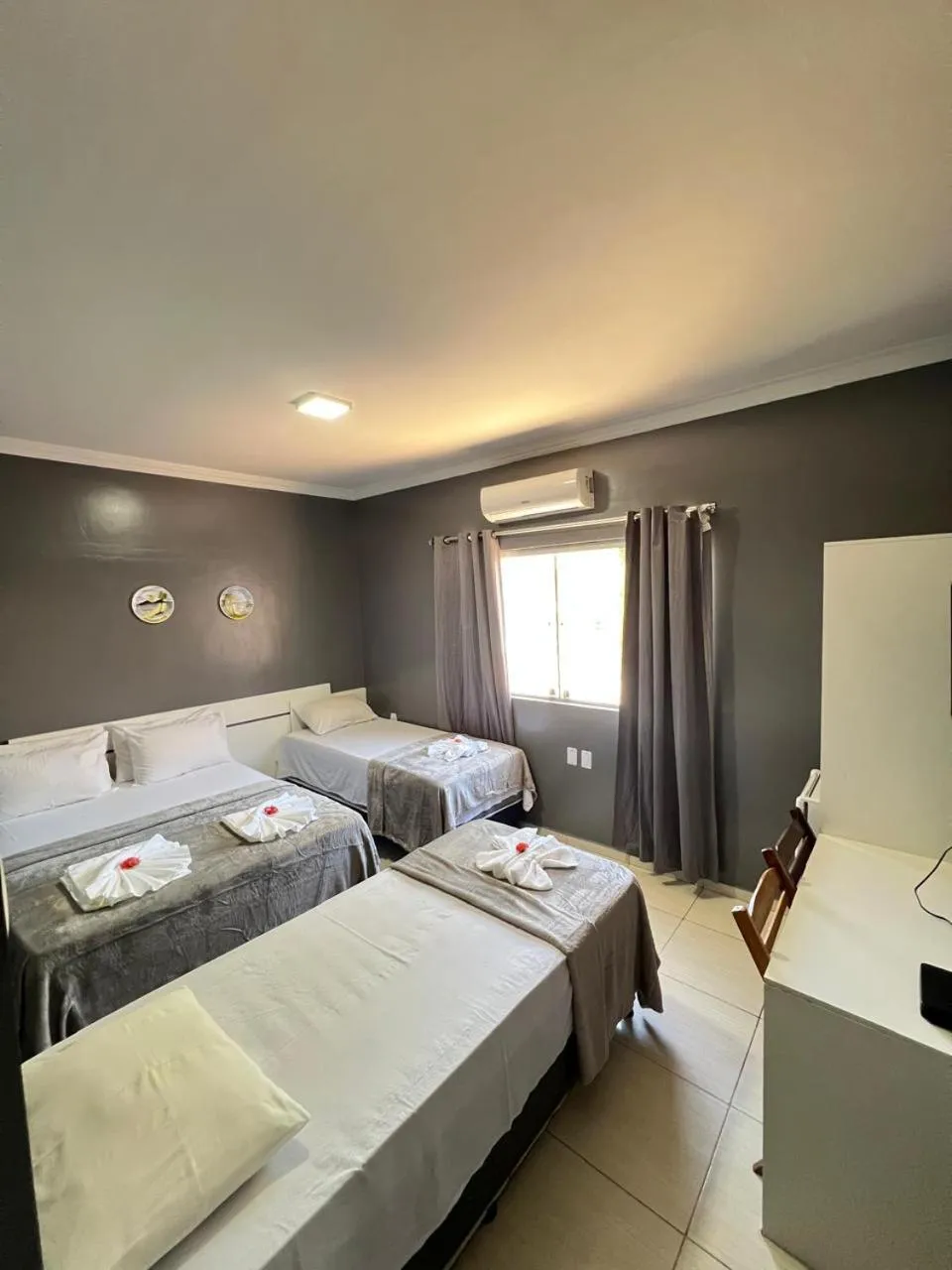 Bed in Pousada Praia Bela