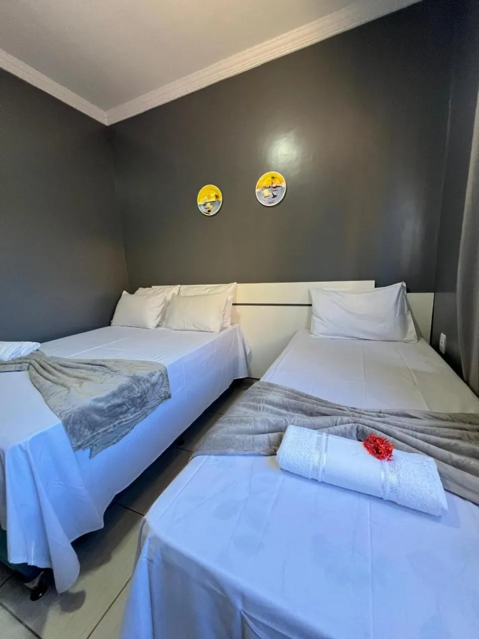 Bed in Pousada Praia Bela