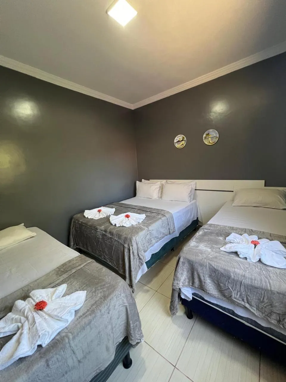 Bed in Pousada Praia Bela