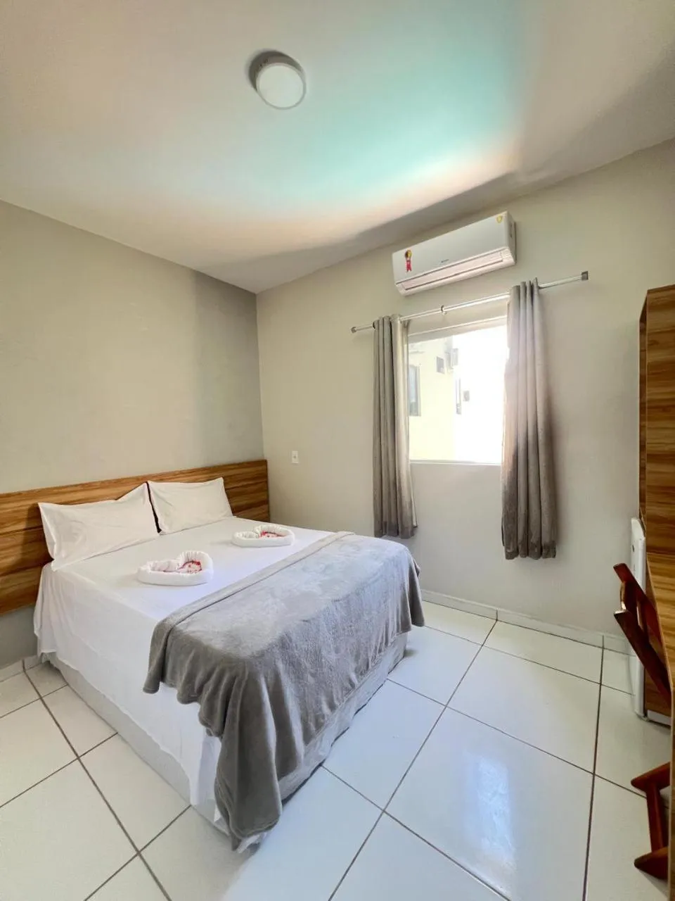 Bed in Pousada Praia Bela