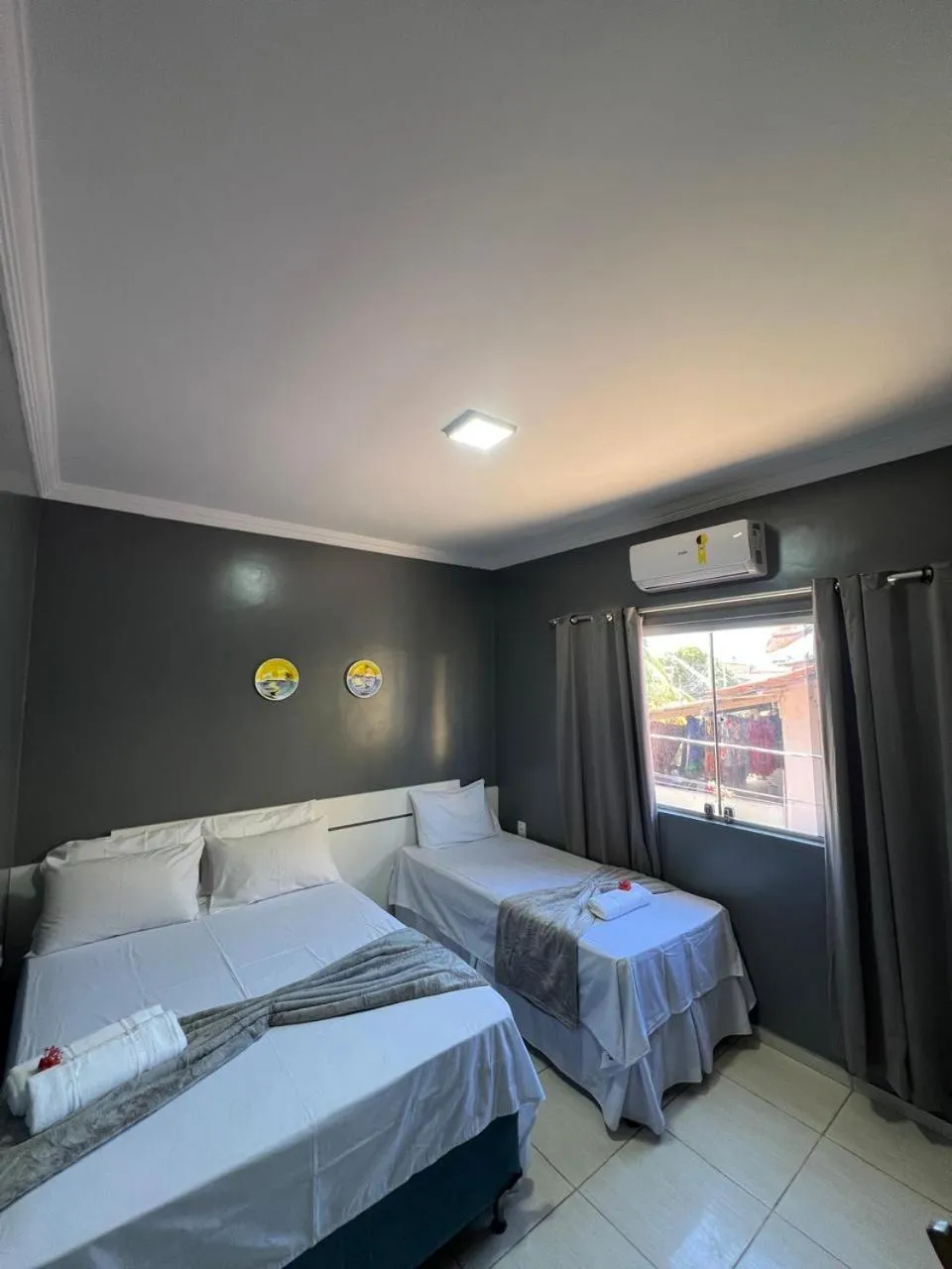 Bed in Pousada Praia Bela