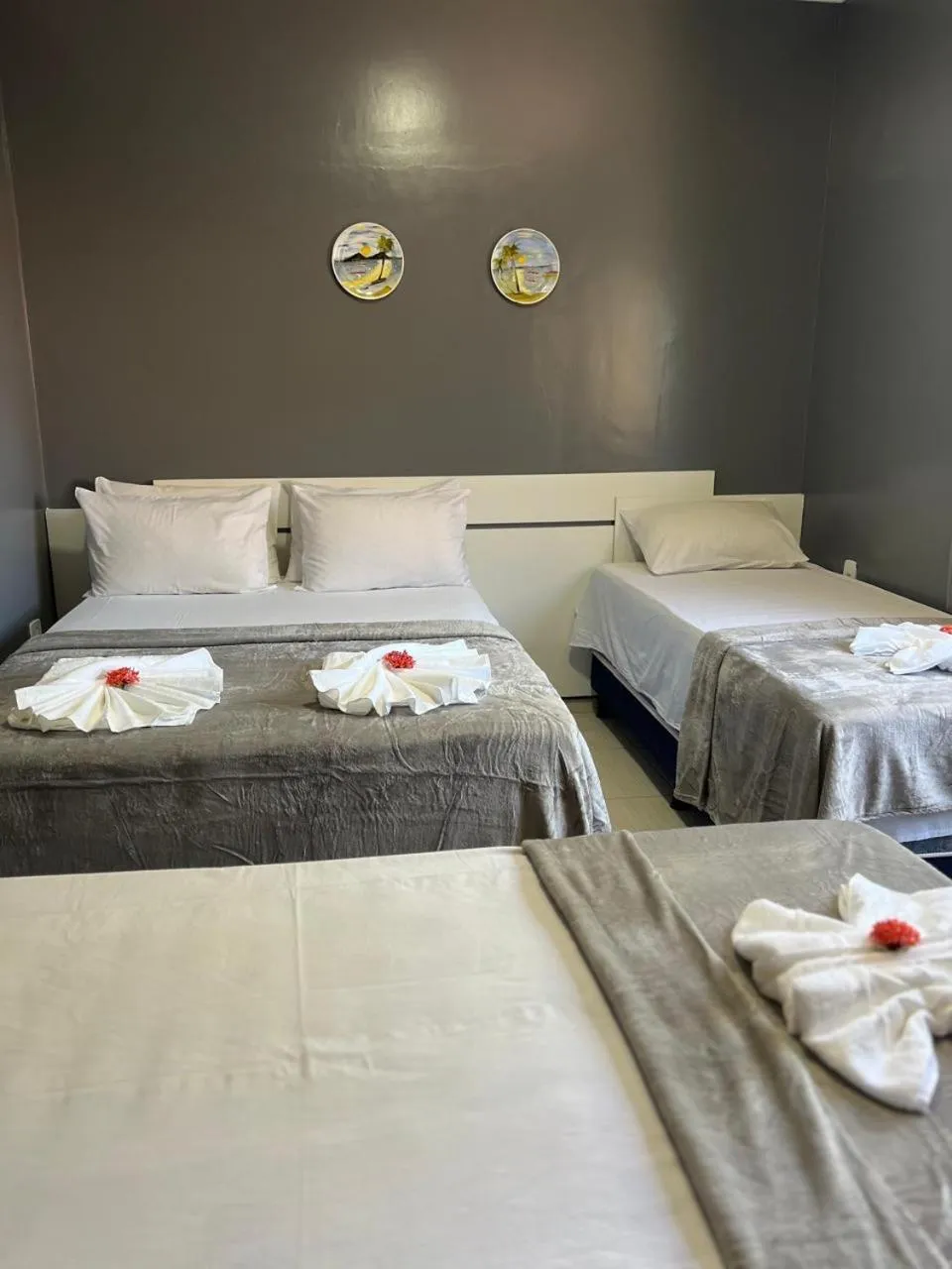 Bed in Pousada Praia Bela