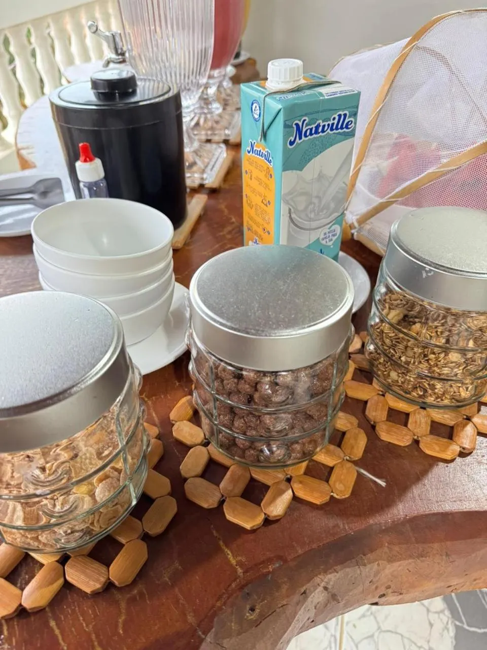 Breakfast in Pousada Praia Bela