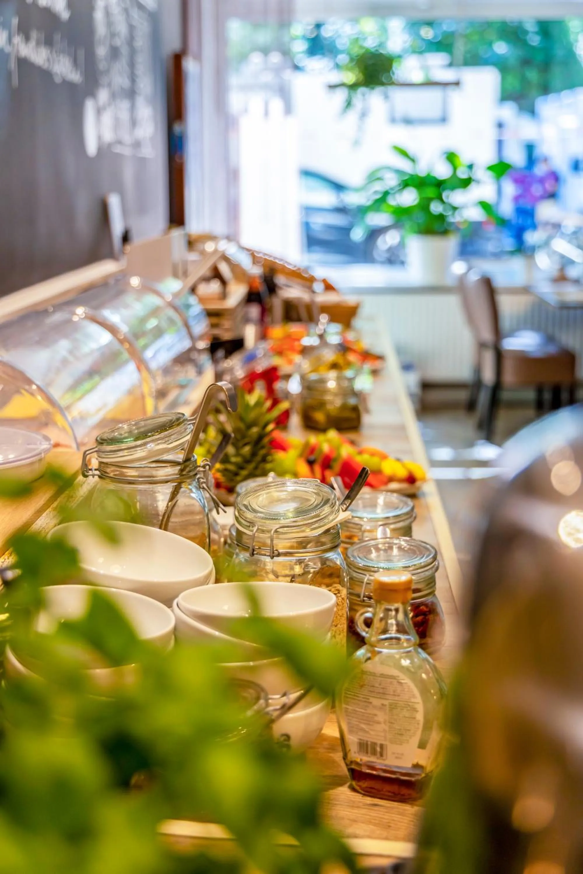 Breakfast in Auto-Parkhotel Hamburg St Pauli