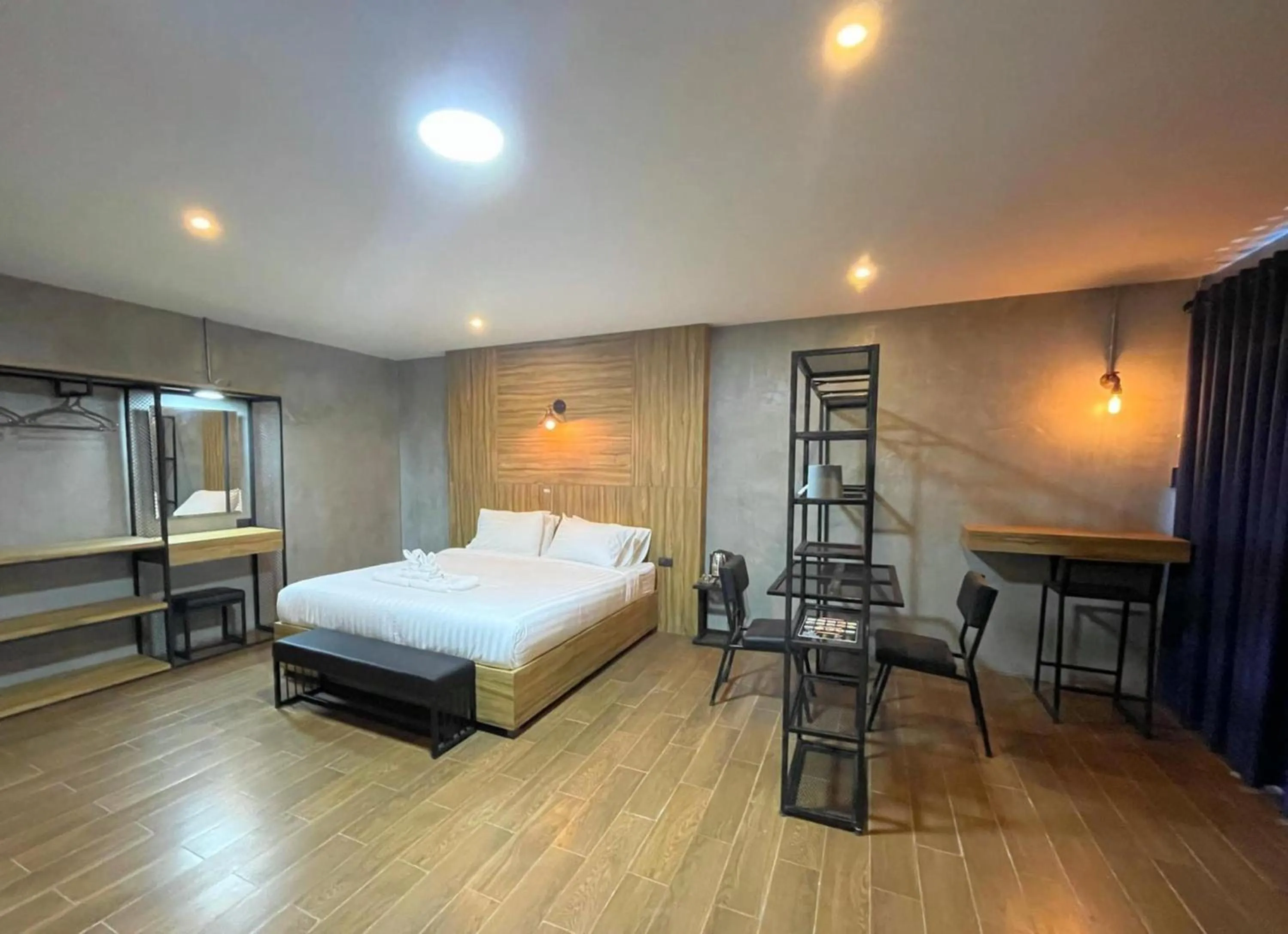 Bedroom, Bed in Rabbit Hotel Phimai