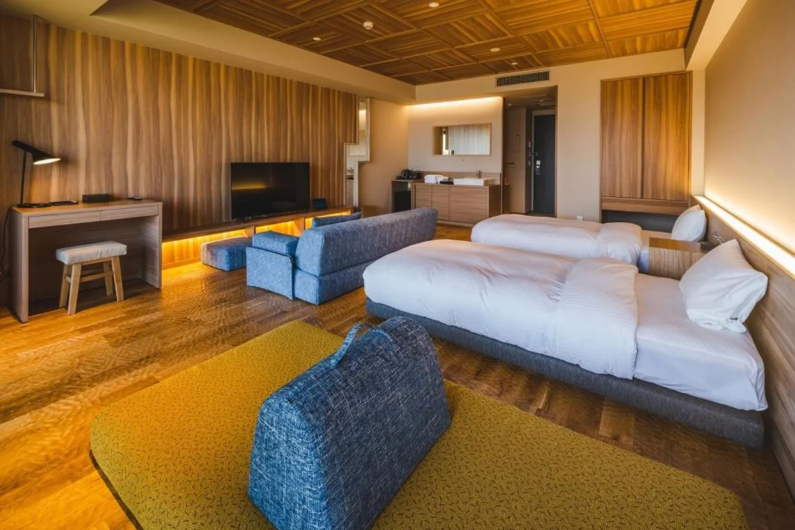 Photo of the whole room, Bed in UNO HOTEL