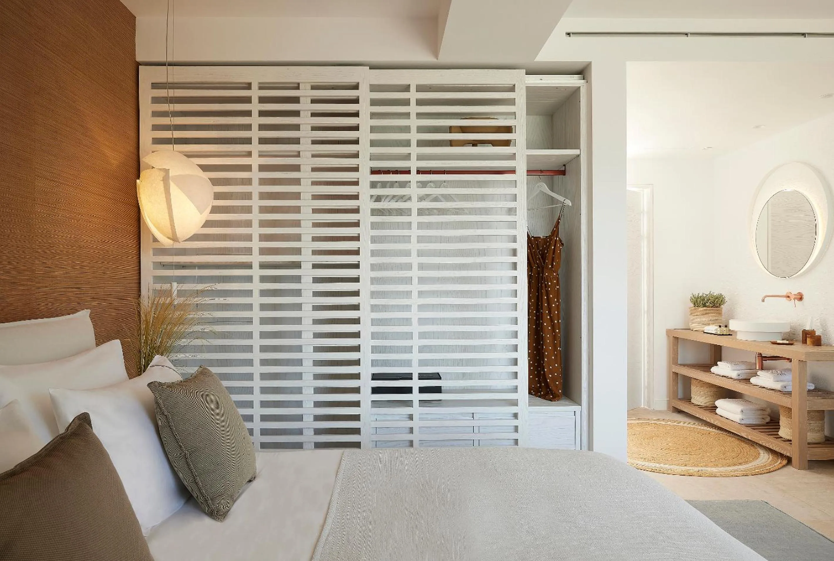 Bedroom, Bed in Once in Mykonos - Designed for Adults