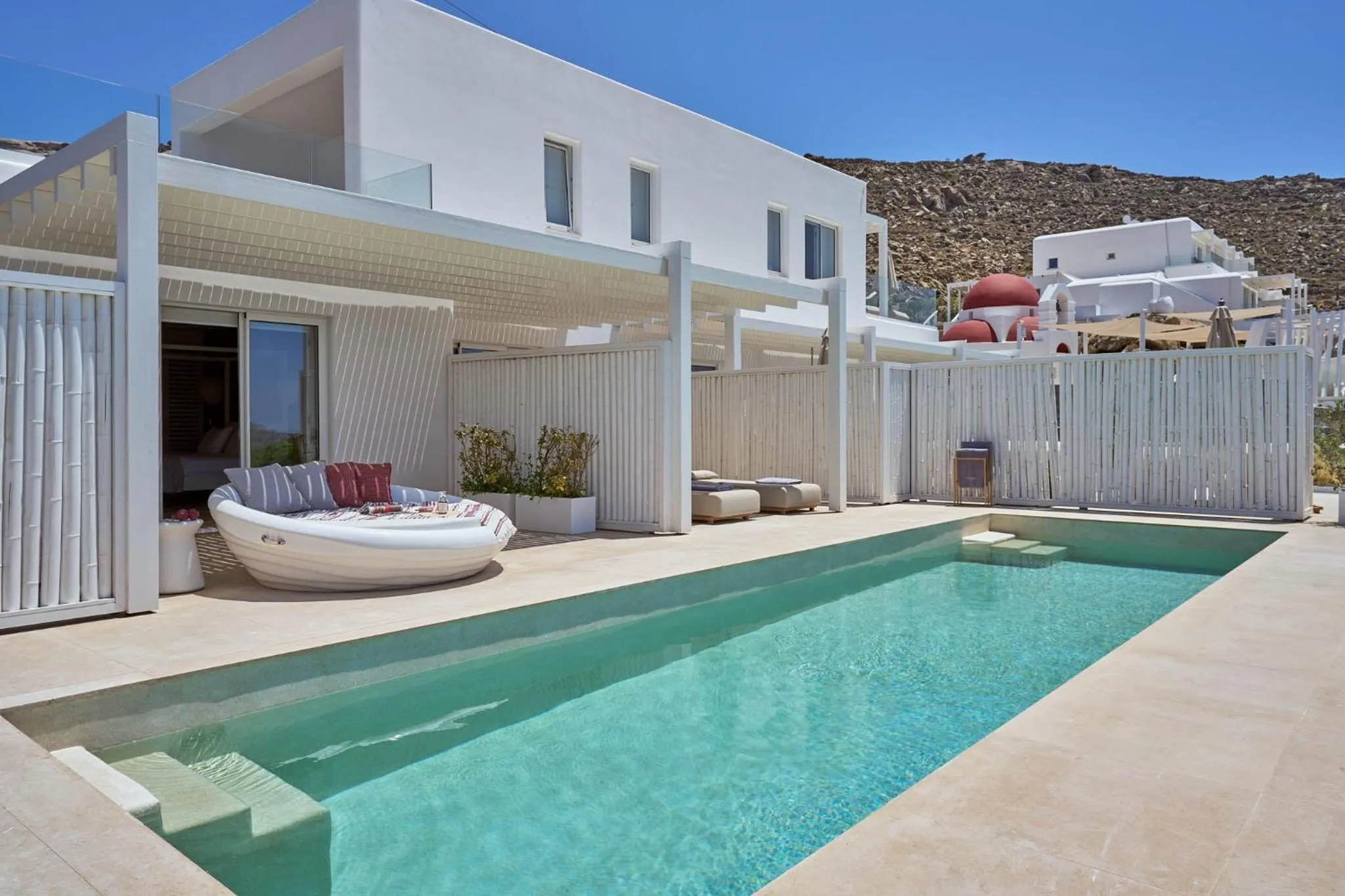 Swimming pool in Once in Mykonos - Designed for Adults