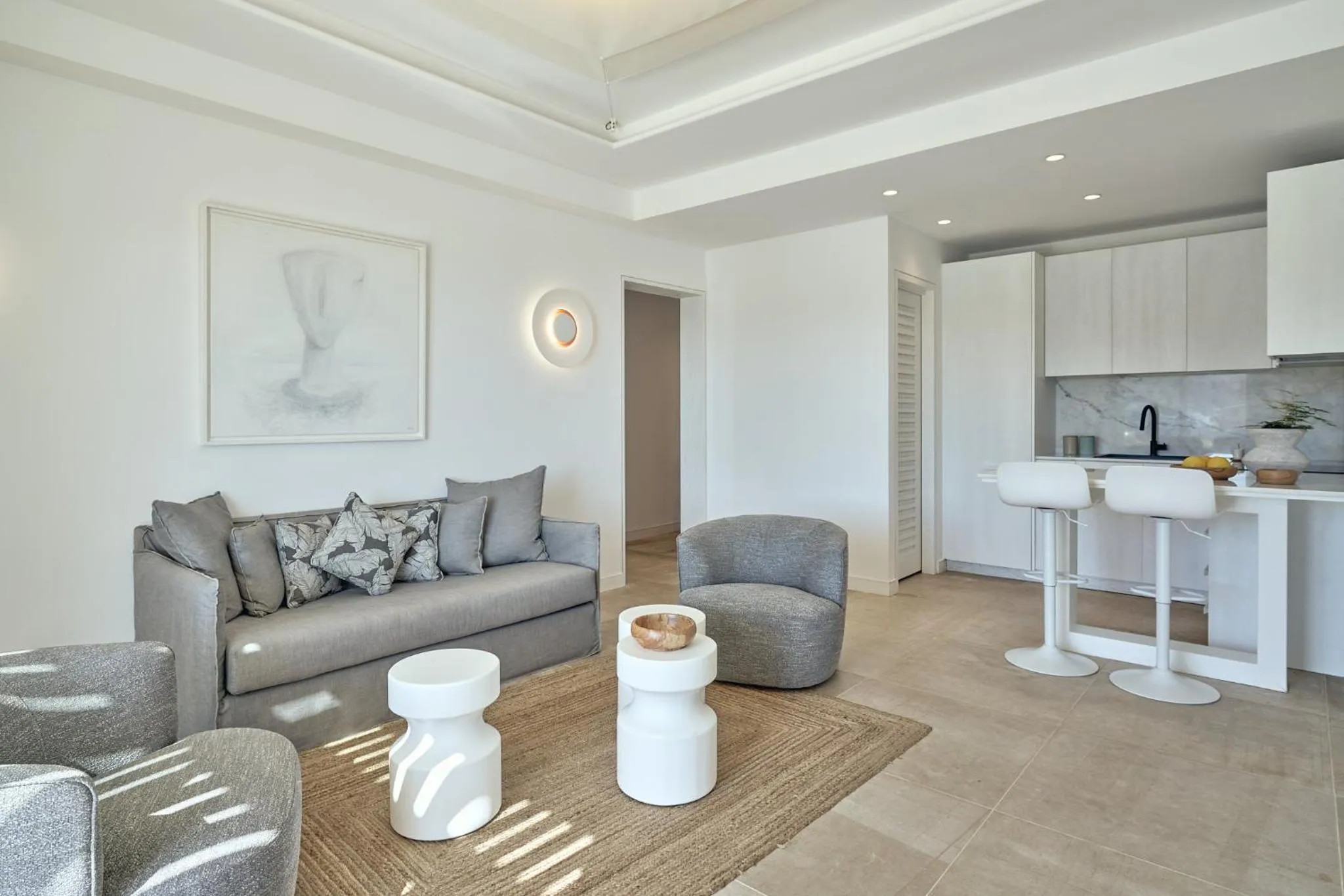 Kitchen or kitchenette in Once in Mykonos - Designed for Adults