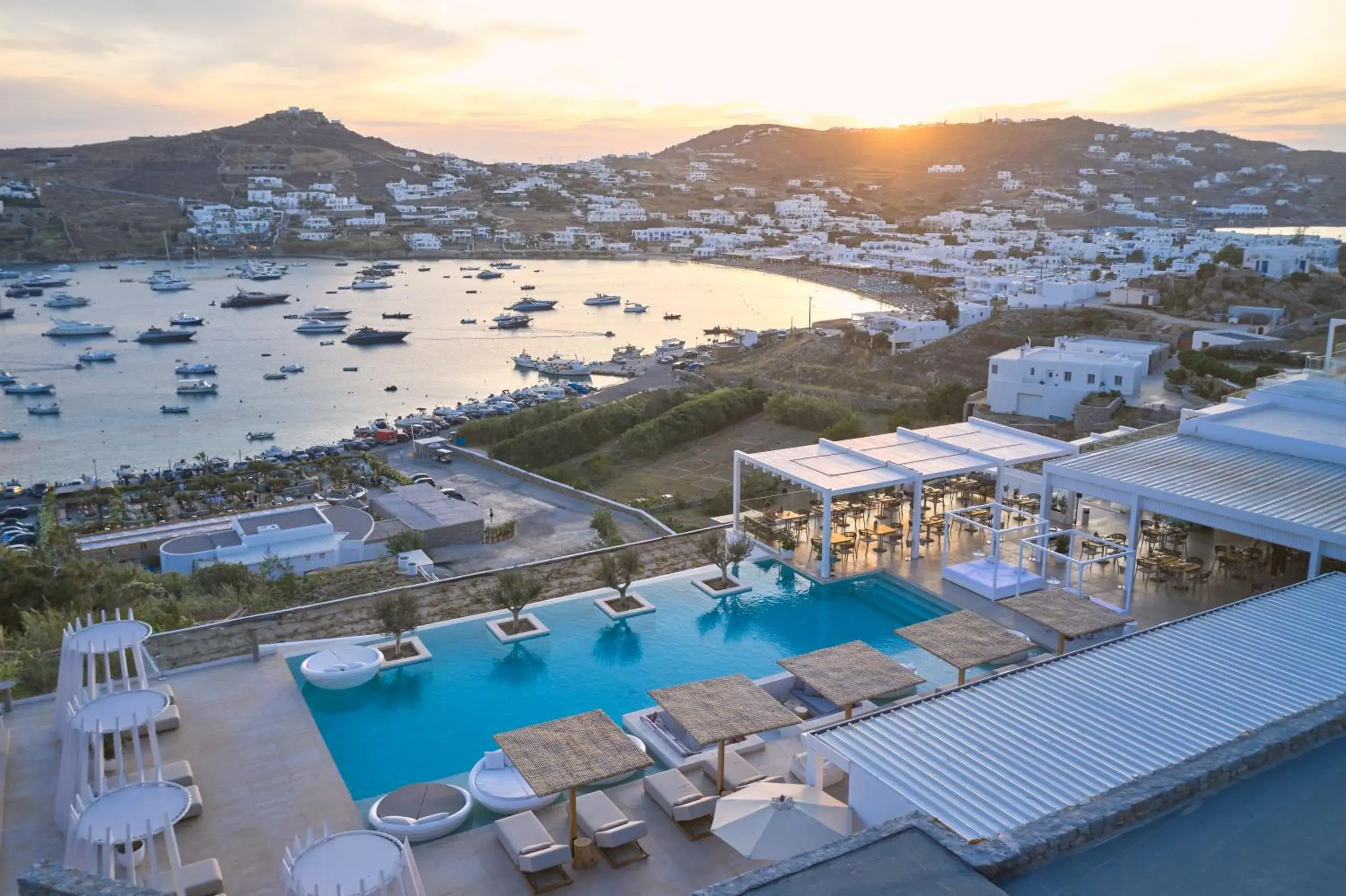 Swimming pool in Once in Mykonos - Designed for Adults Swimming pool in Once in Mykonos - Designed for Adults