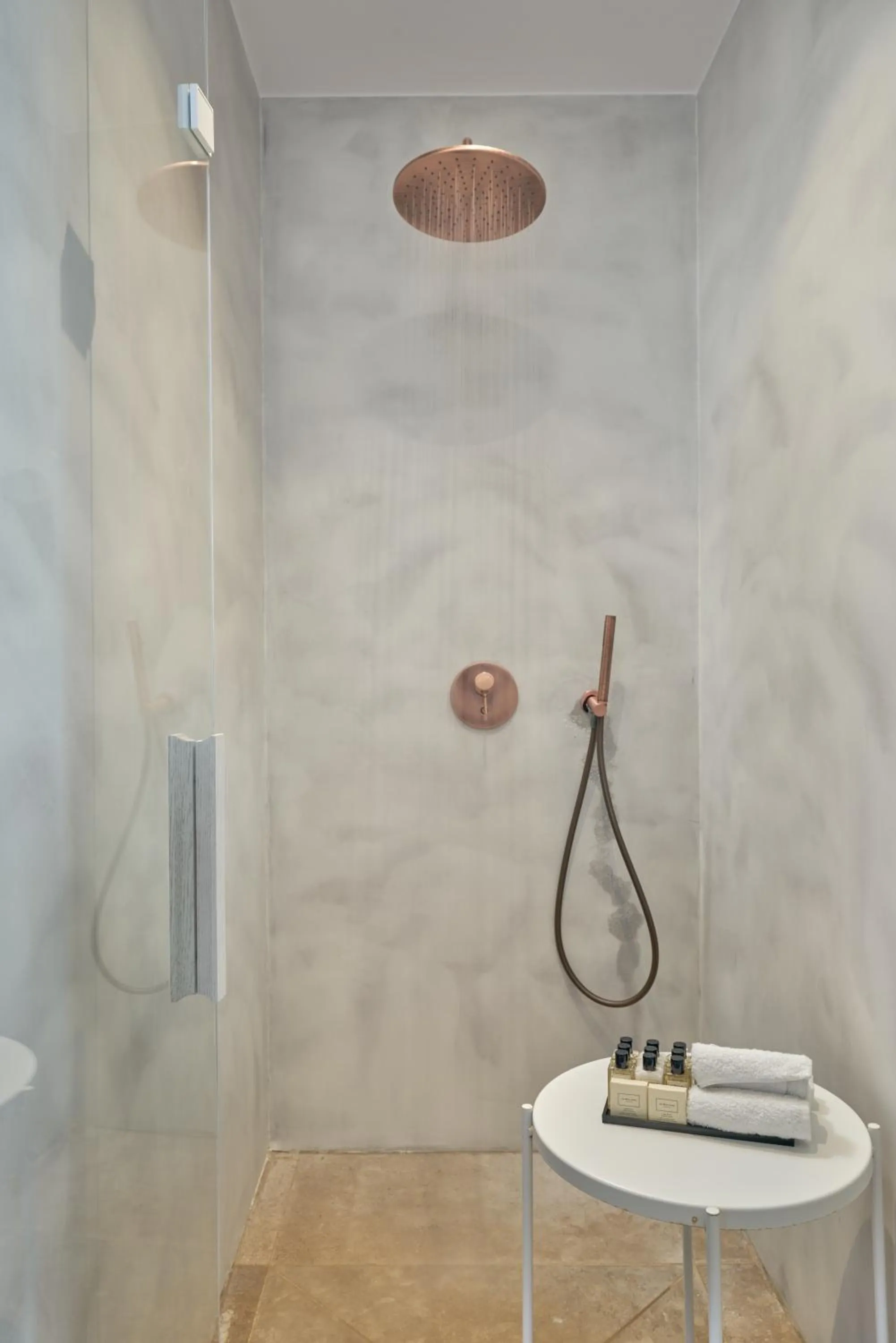 Shower in Once in Mykonos - Designed for Adults
