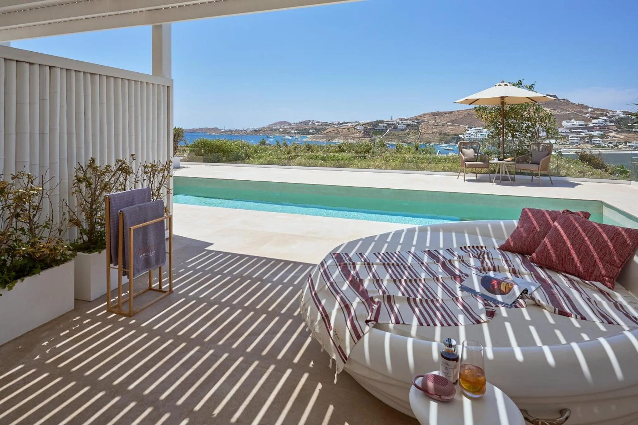 Sea view in Once in Mykonos - Designed for Adults