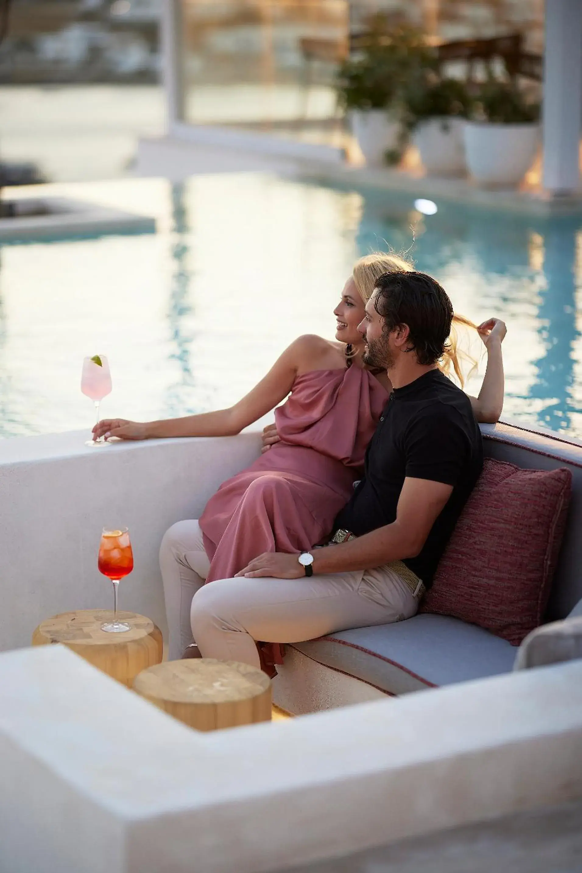 Swimming pool in Once in Mykonos - Designed for Adults Swimming pool in Once in Mykonos - Designed for Adults