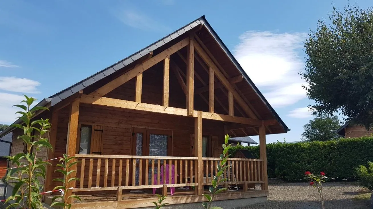 Inner courtyard view in Chalets du Lac