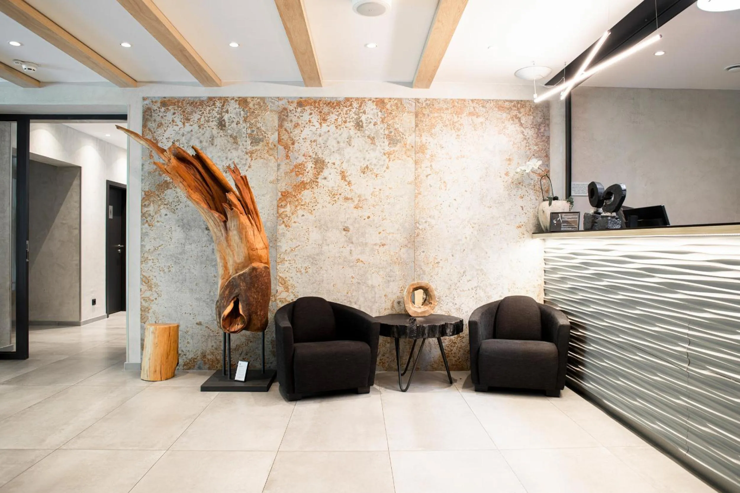 Lobby or reception in Amenity Hotel & Resort Orlické hory