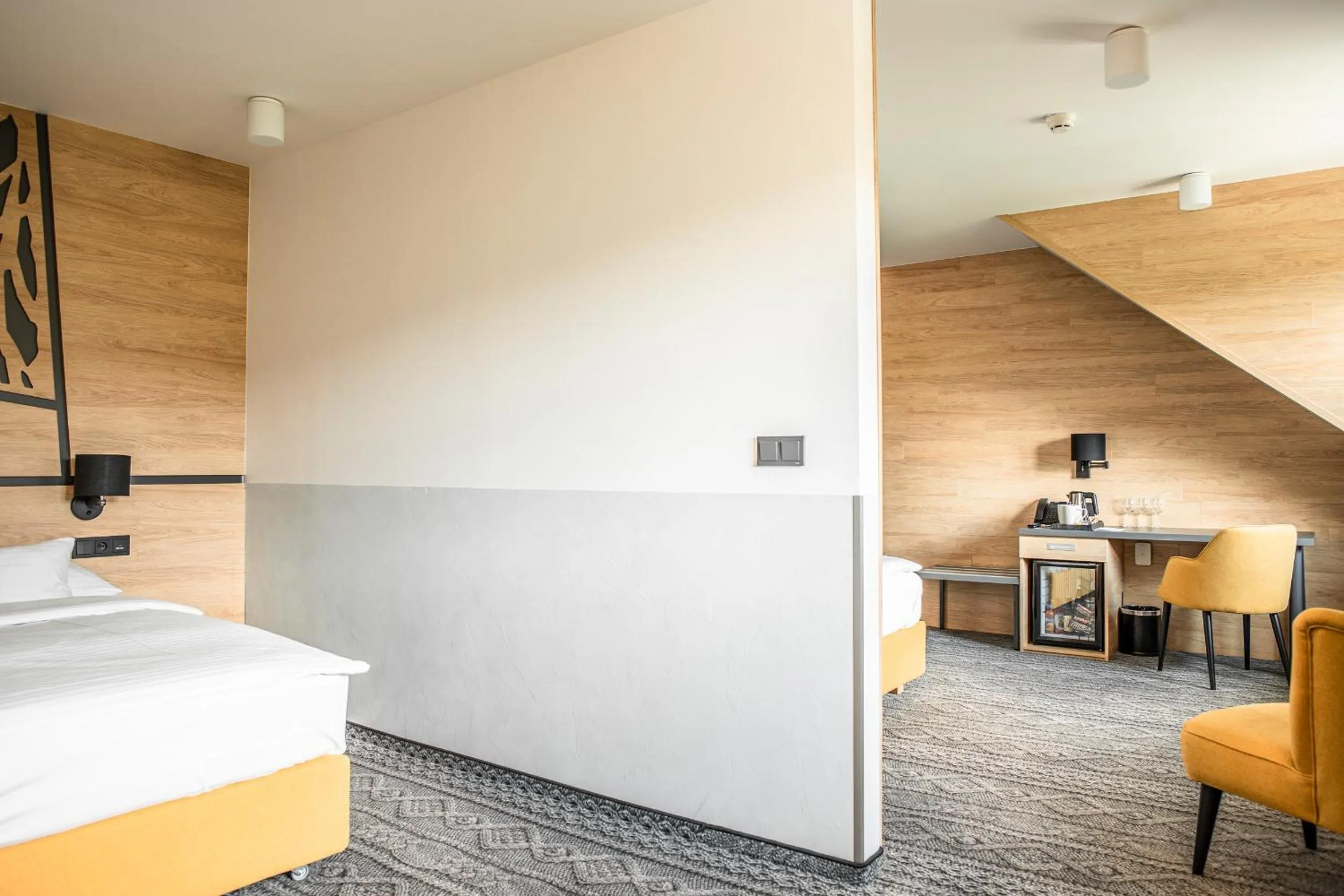 Bedroom, Bed in Amenity Hotel & Resort Orlické hory