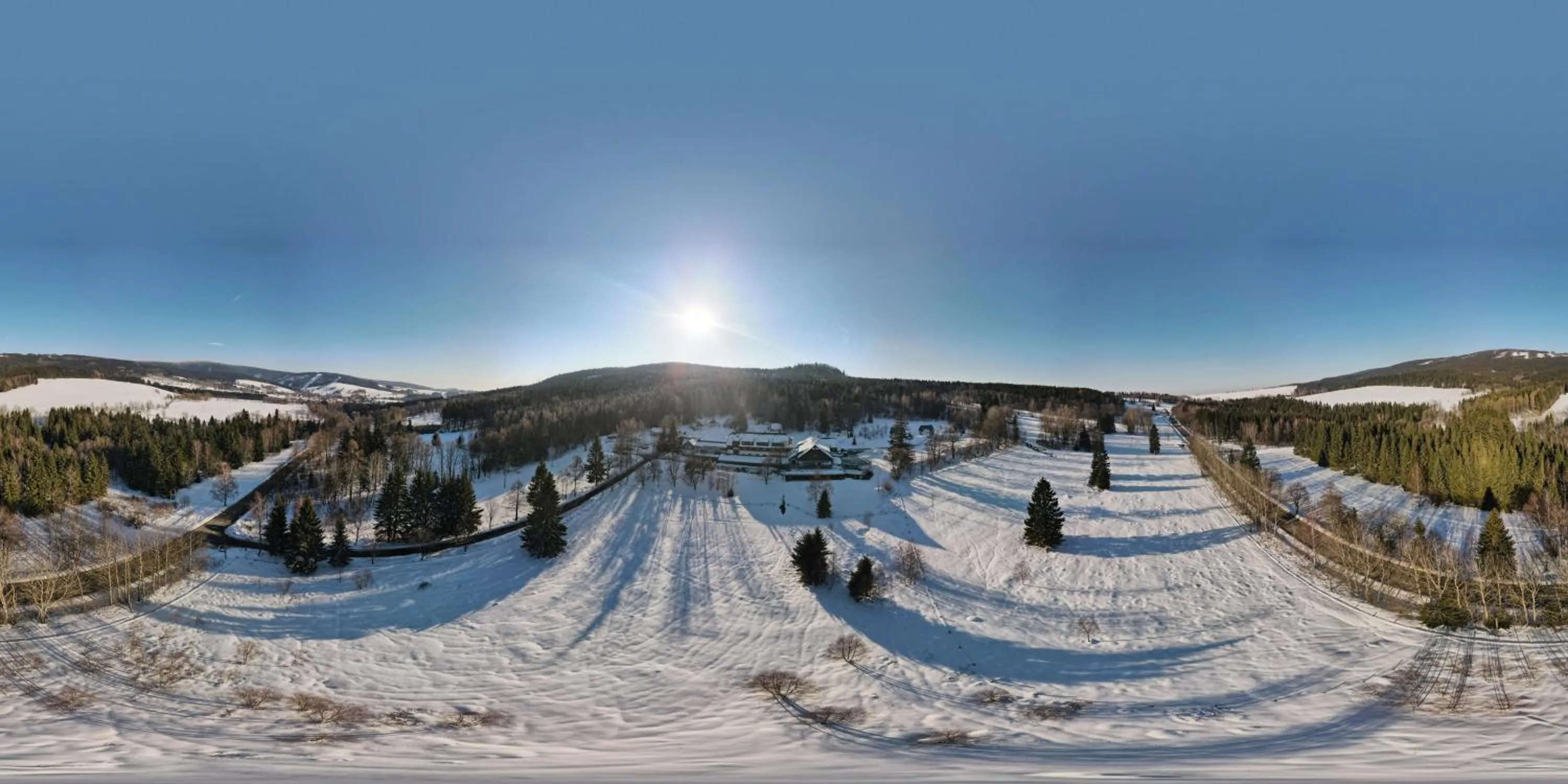 Property building in Amenity Hotel & Resort Orlické hory
