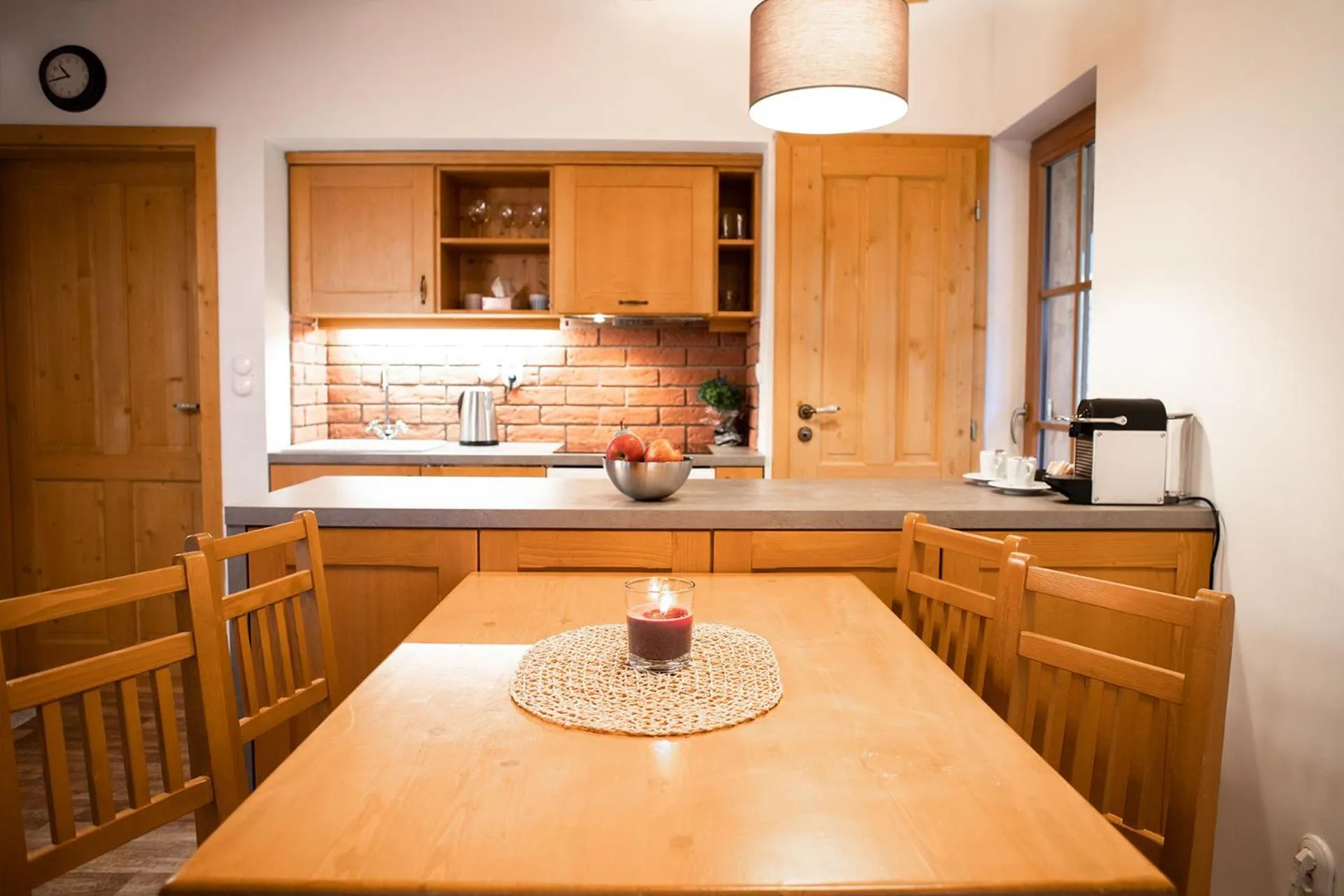 Kitchen or kitchenette in Amenity Hotel & Resort Orlické hory