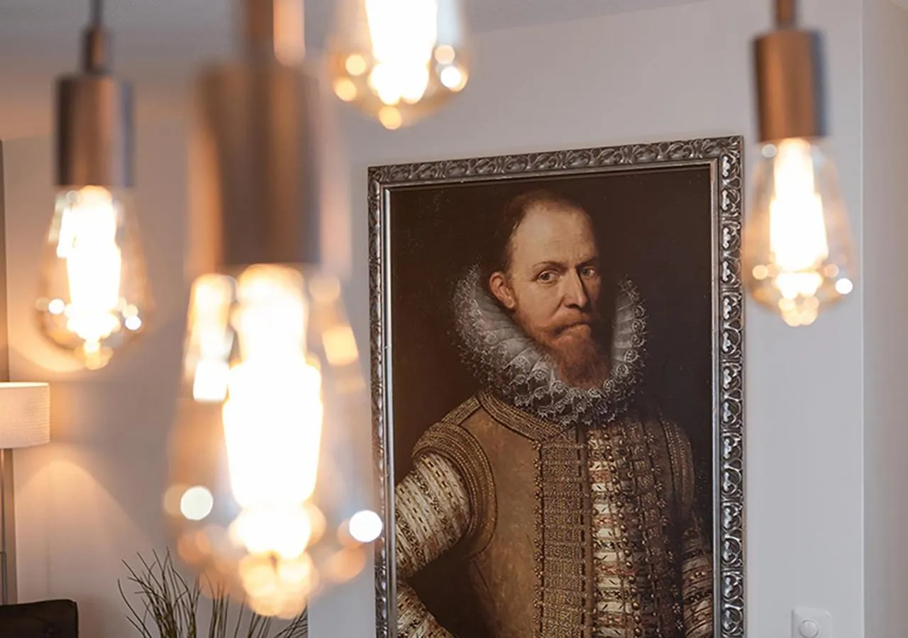 Decorative detail in Boutique hotel & brasserie de Heerlyckheid