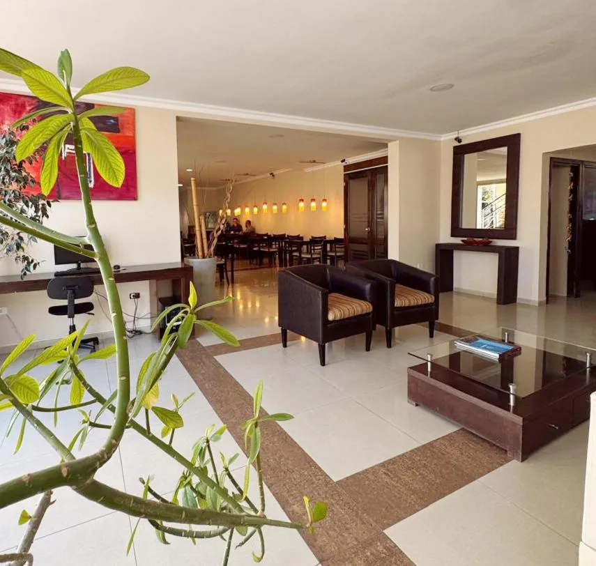 Living room in Hotel Aire de Patagonia