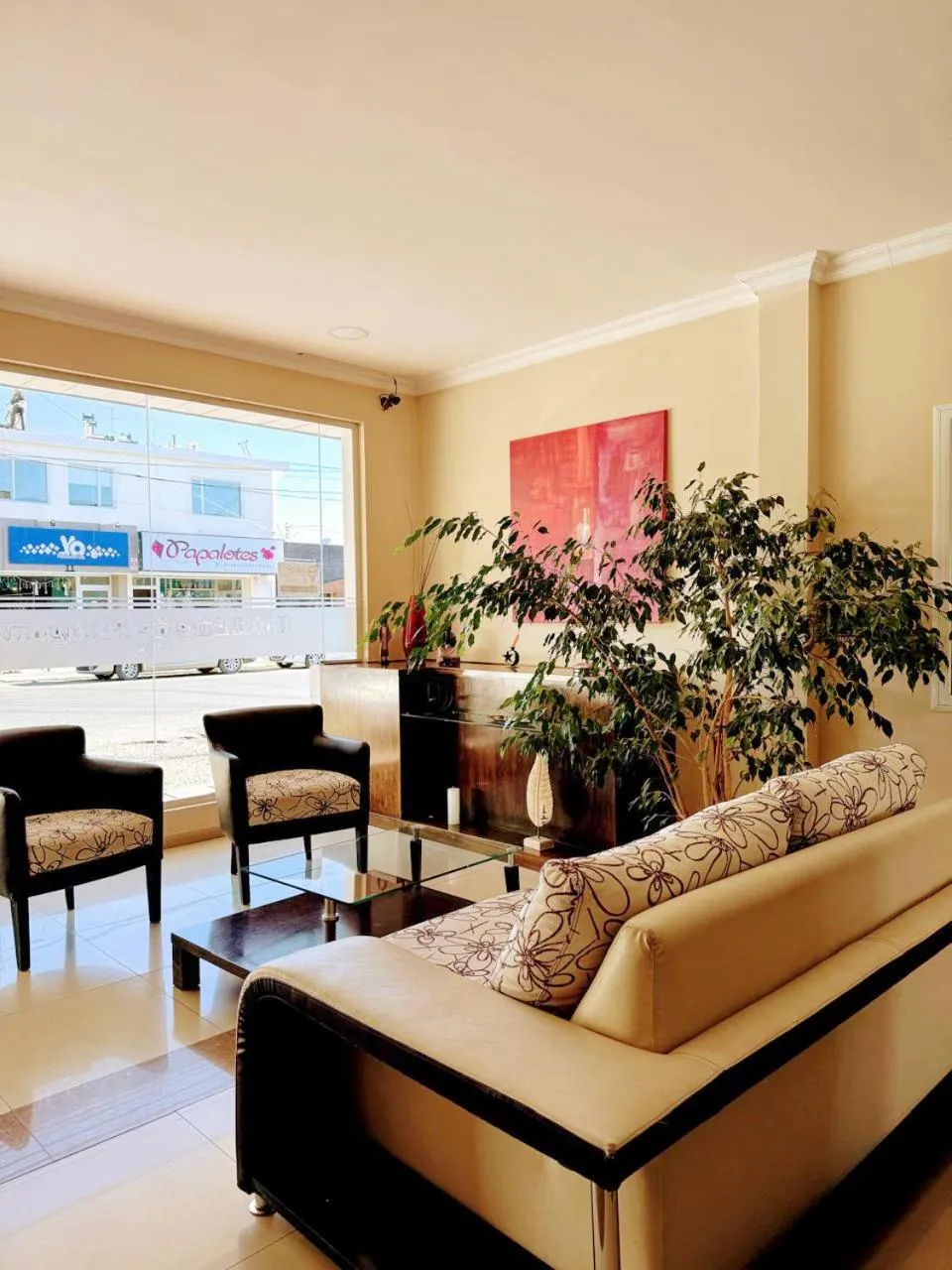 Lobby or reception in Hotel Aire de Patagonia