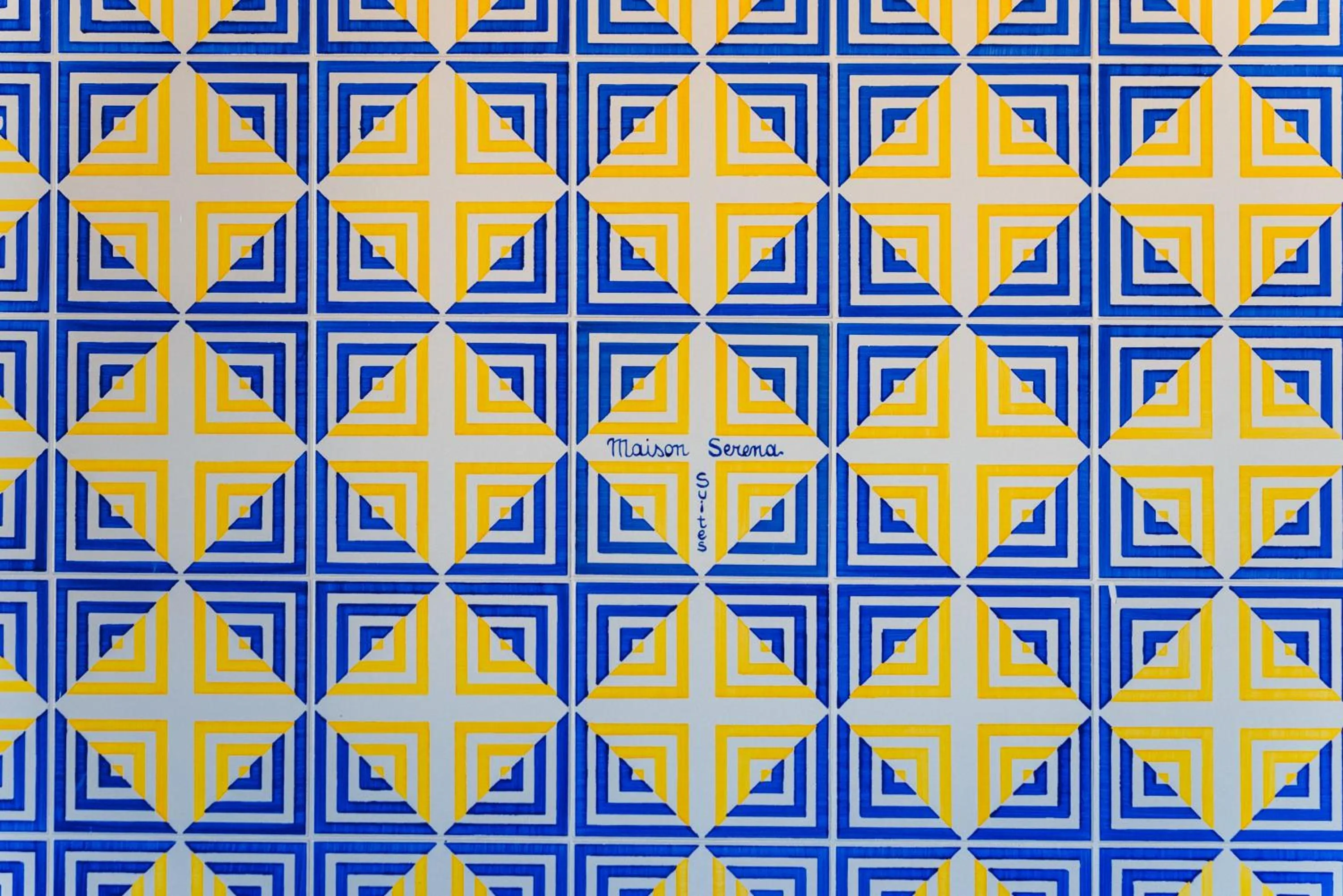 Decorative detail in Maison Serena Sorrento