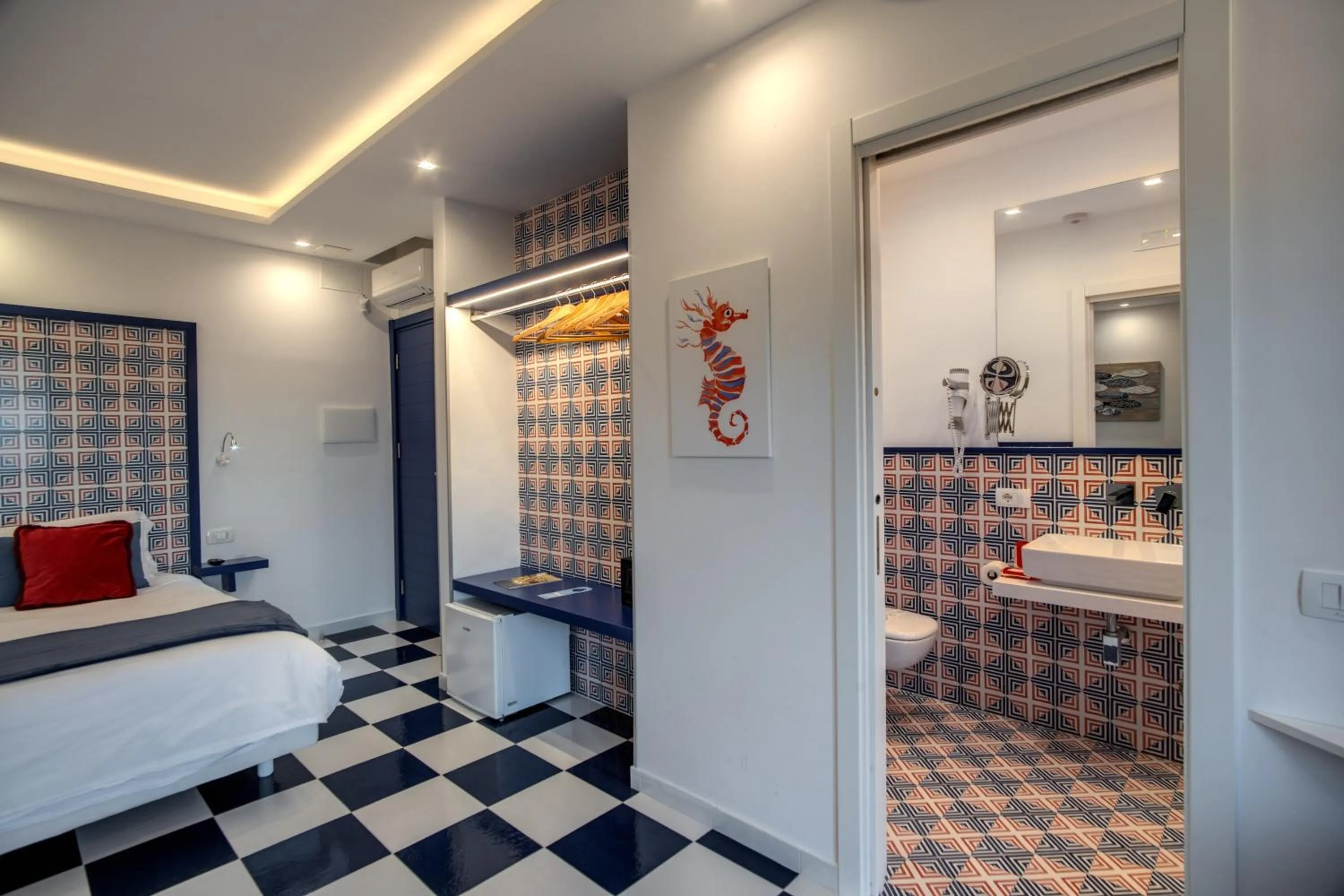 Bedroom, Bed in Maison Serena Sorrento