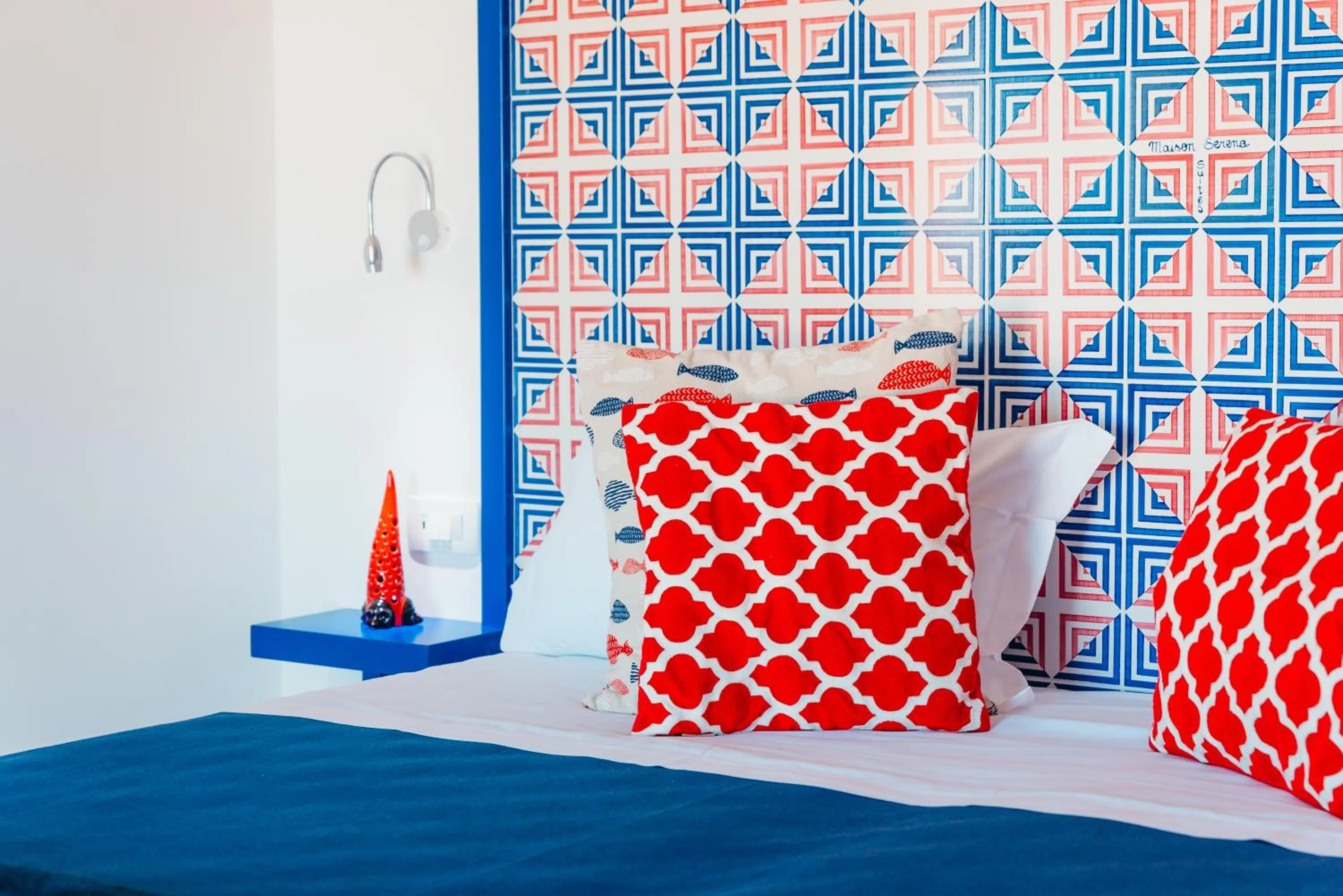 Bed in Maison Serena Sorrento