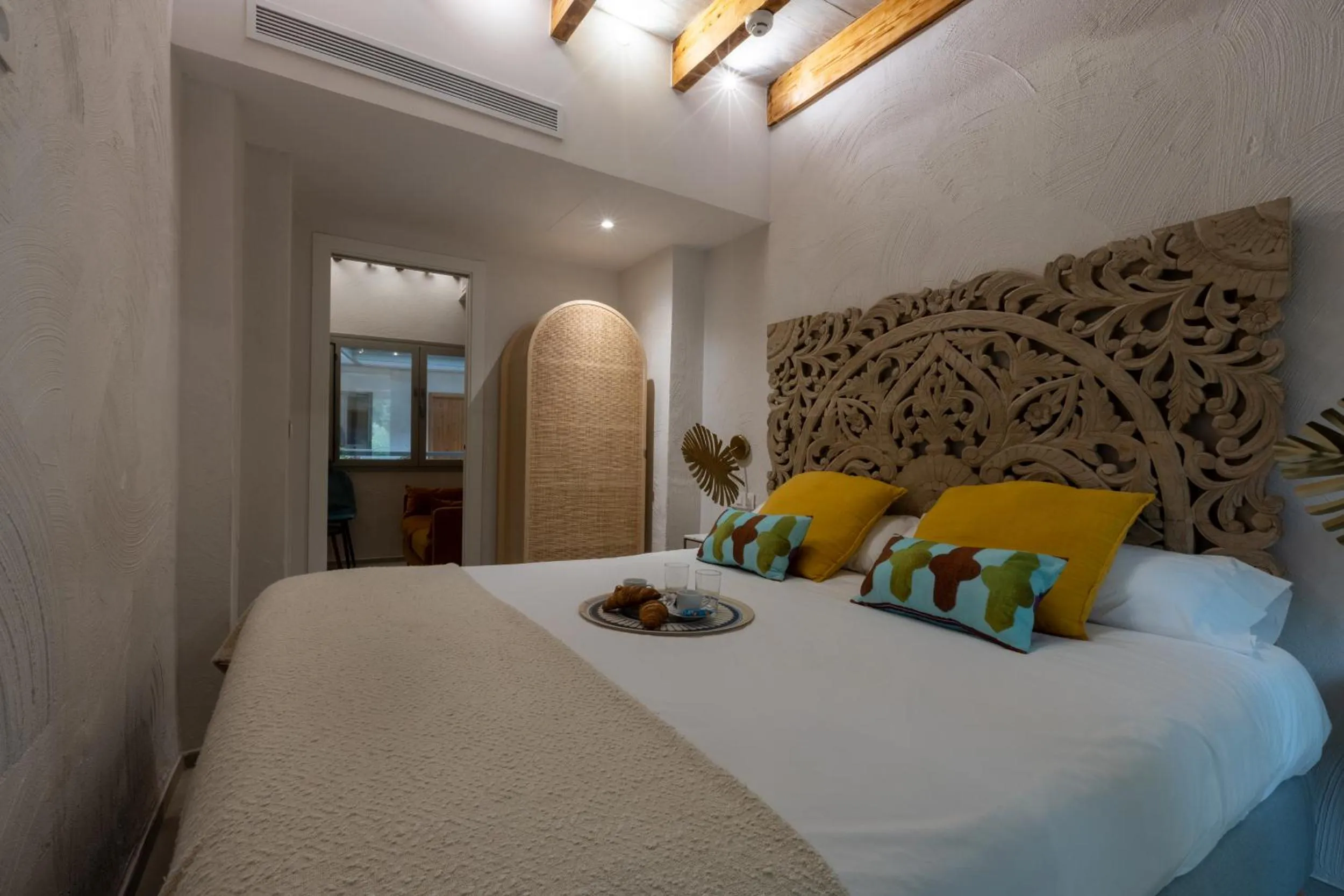 Bedroom, Bed in Casa 95 Sevilla