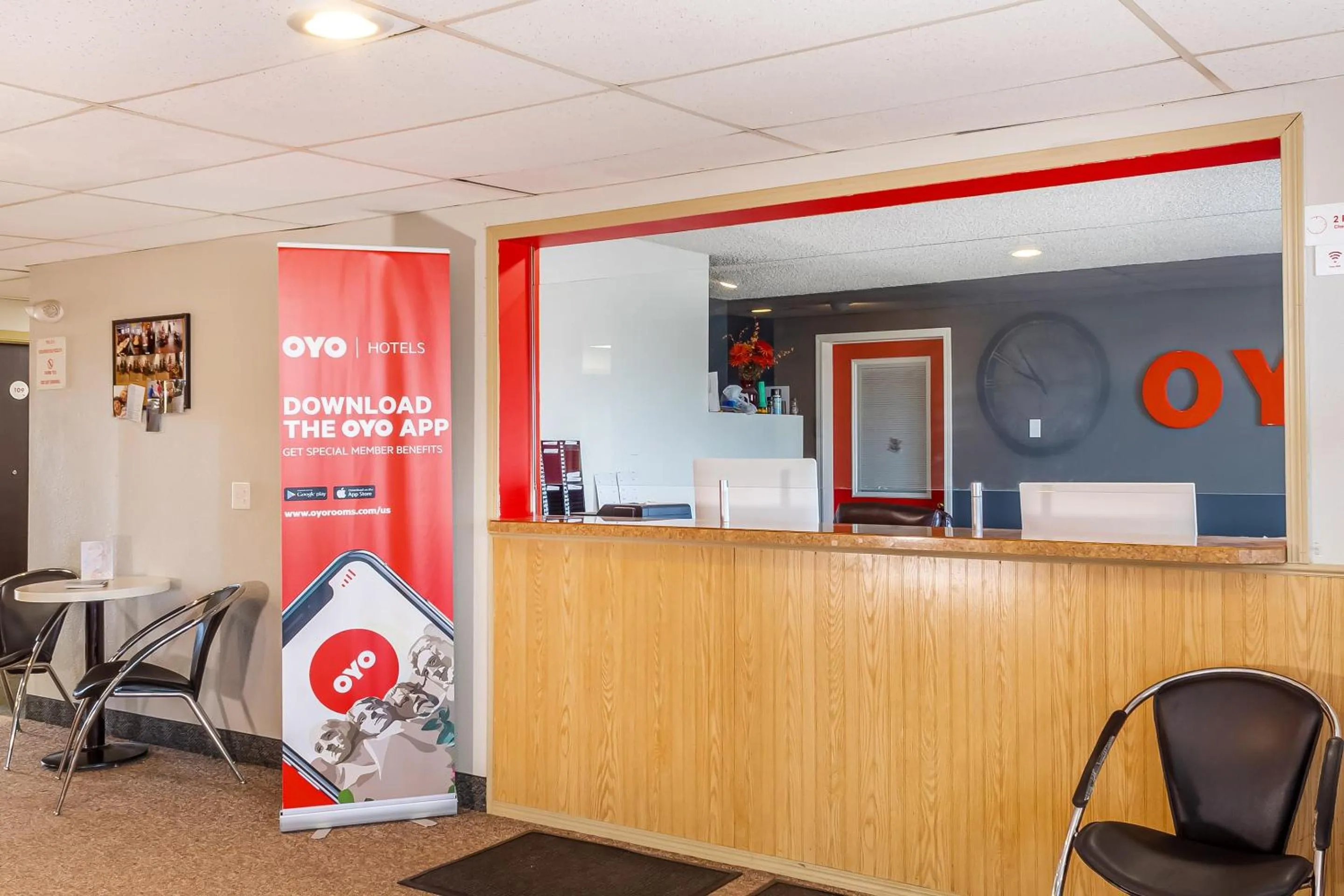 Lobby or reception in OYO Hotel Shelby MT Hwy 2 & I-15