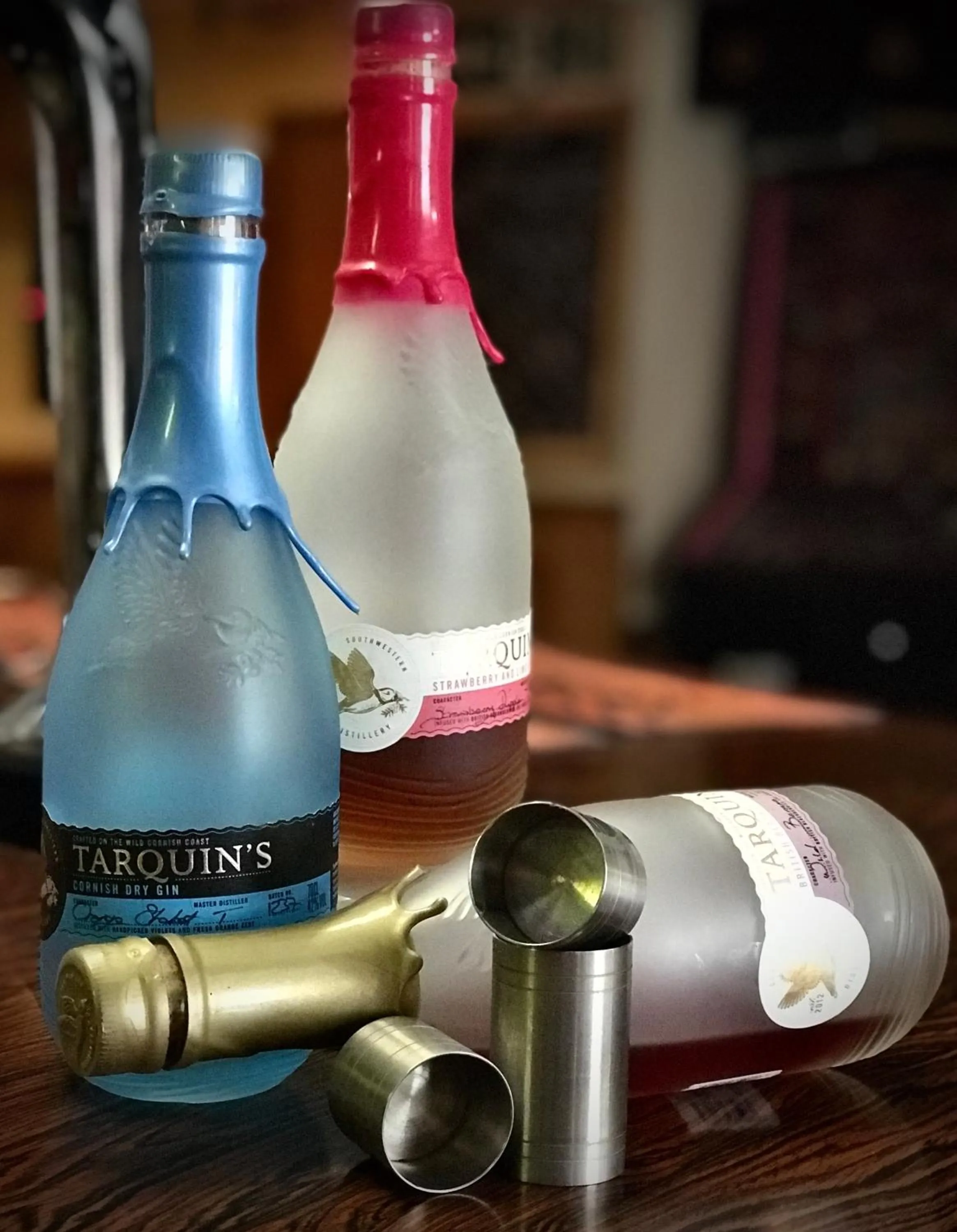 Drinks in The White Horse Inn, Clun