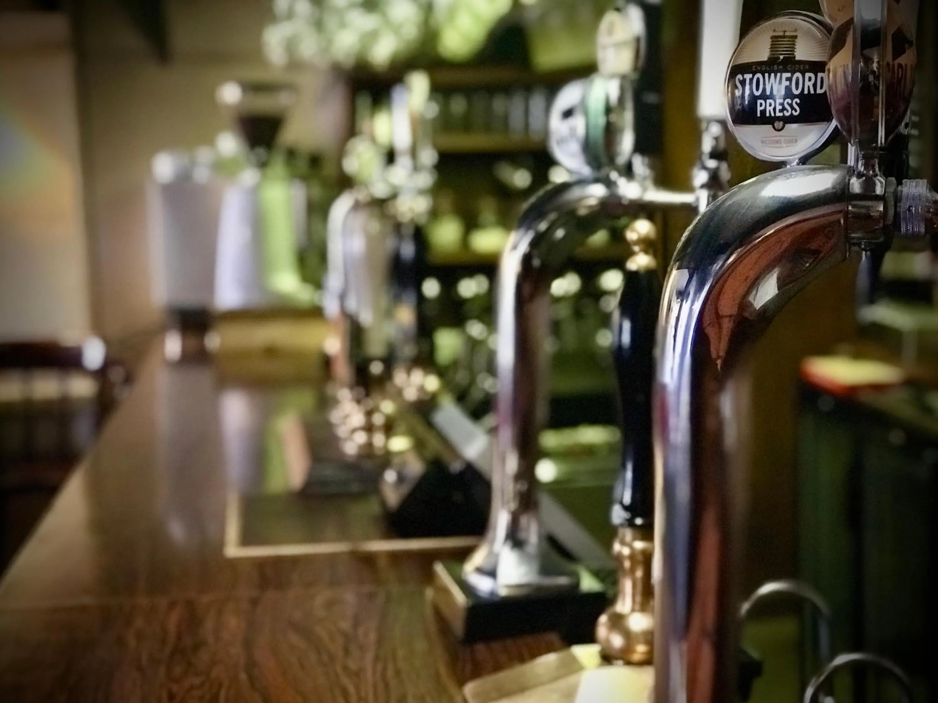 Lounge or bar in The White Horse Inn, Clun