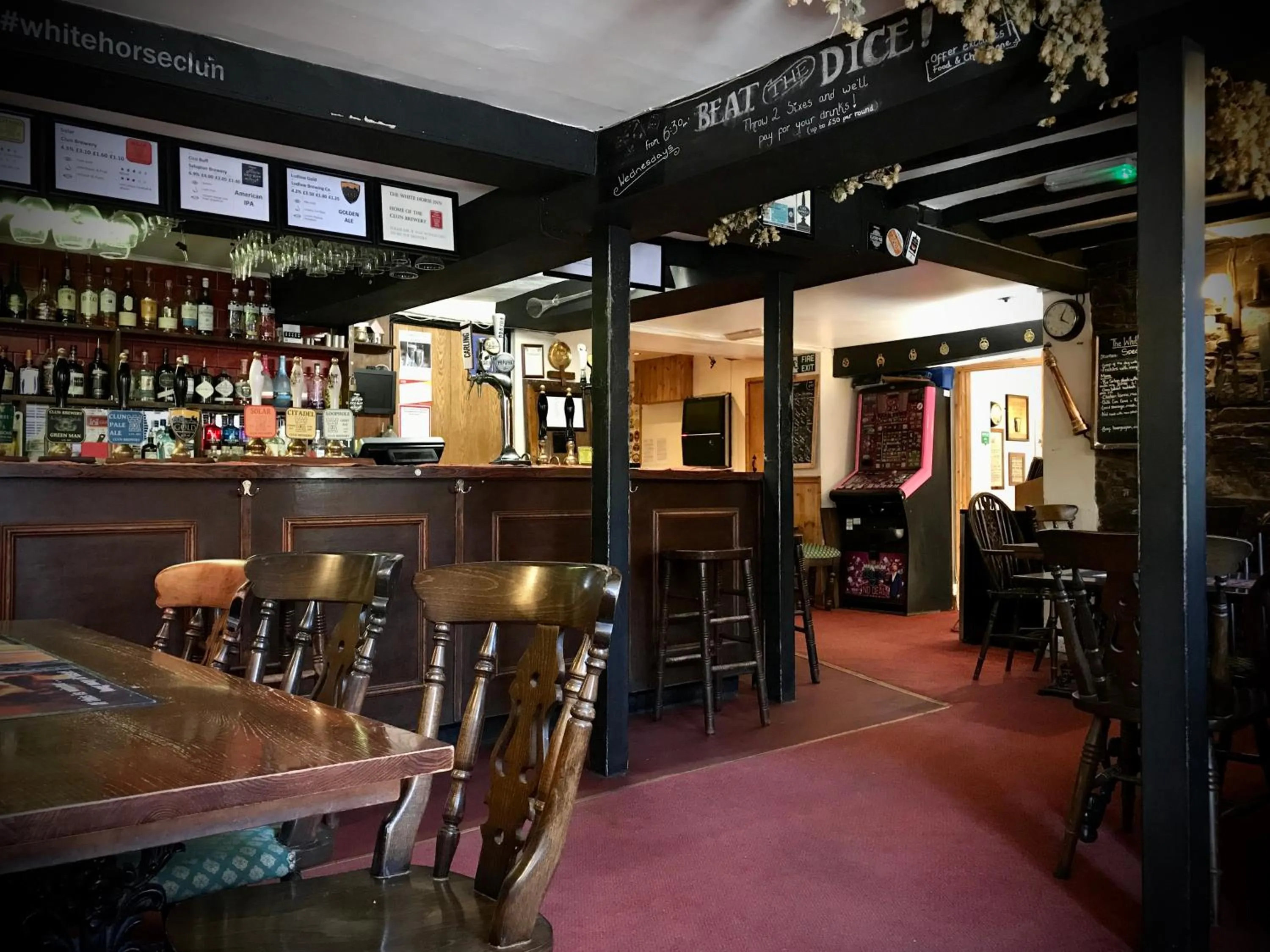 Property building in The White Horse Inn, Clun