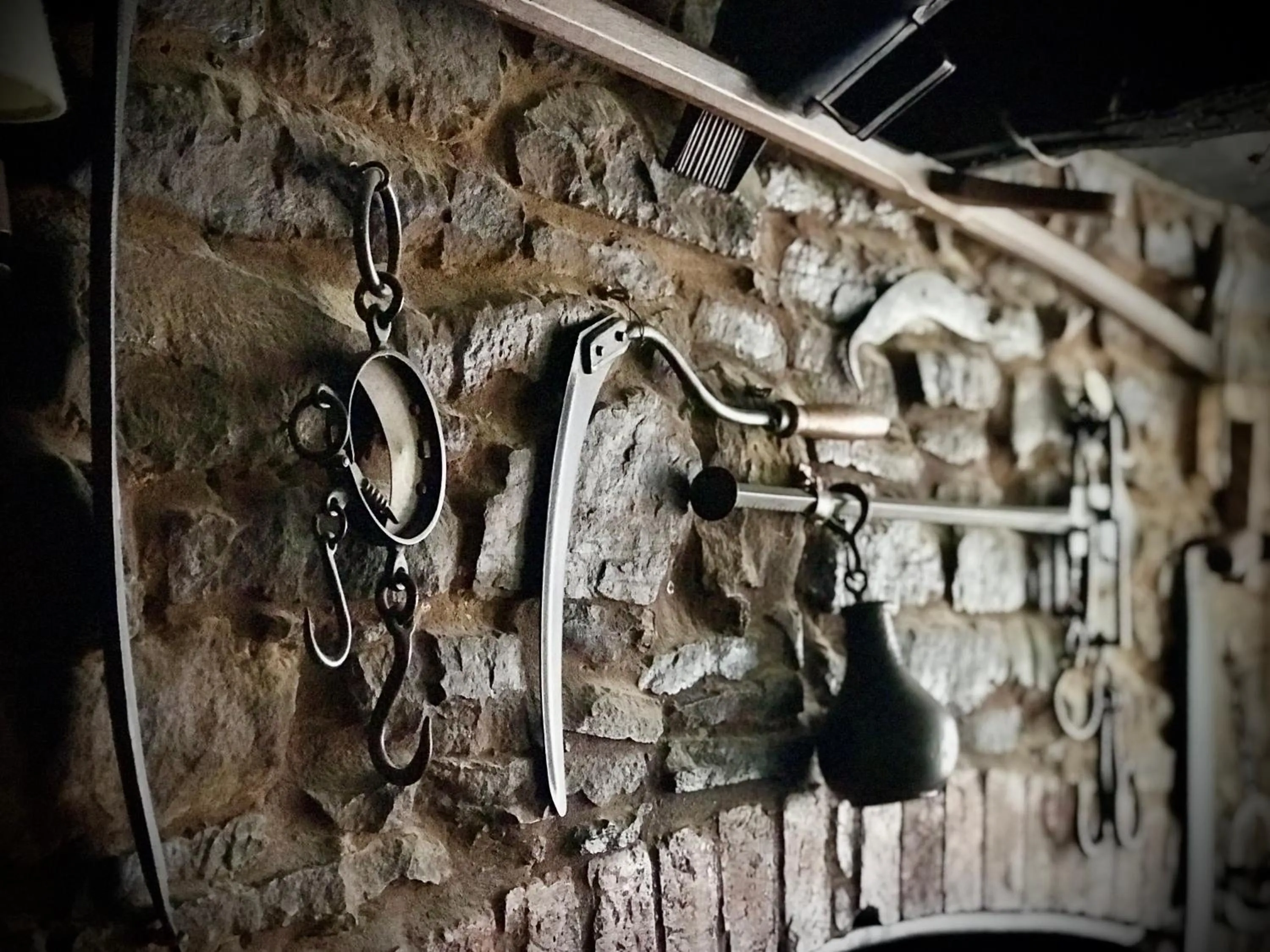 Decorative detail in The White Horse Inn, Clun