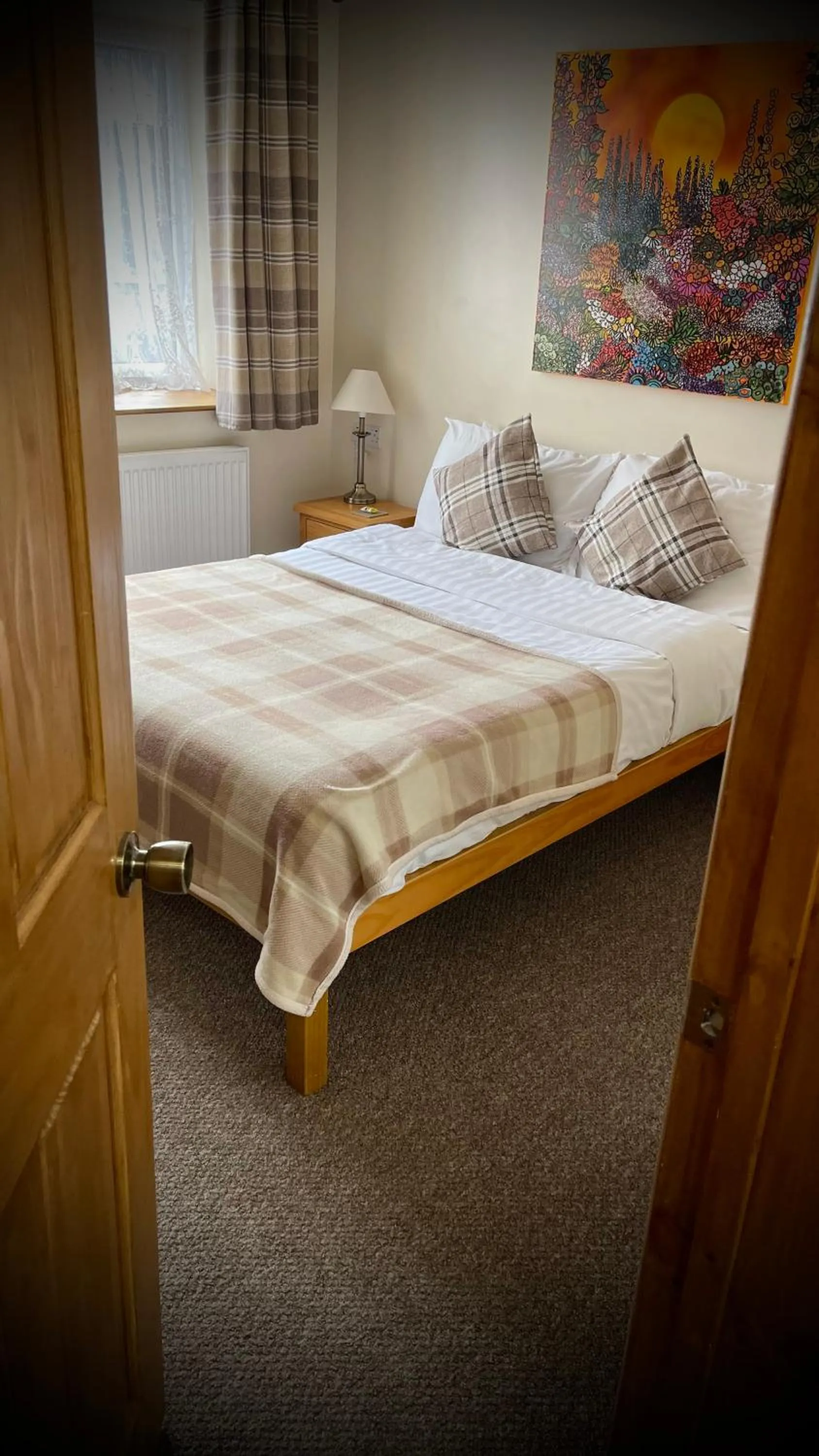 Bed in The White Horse Inn, Clun