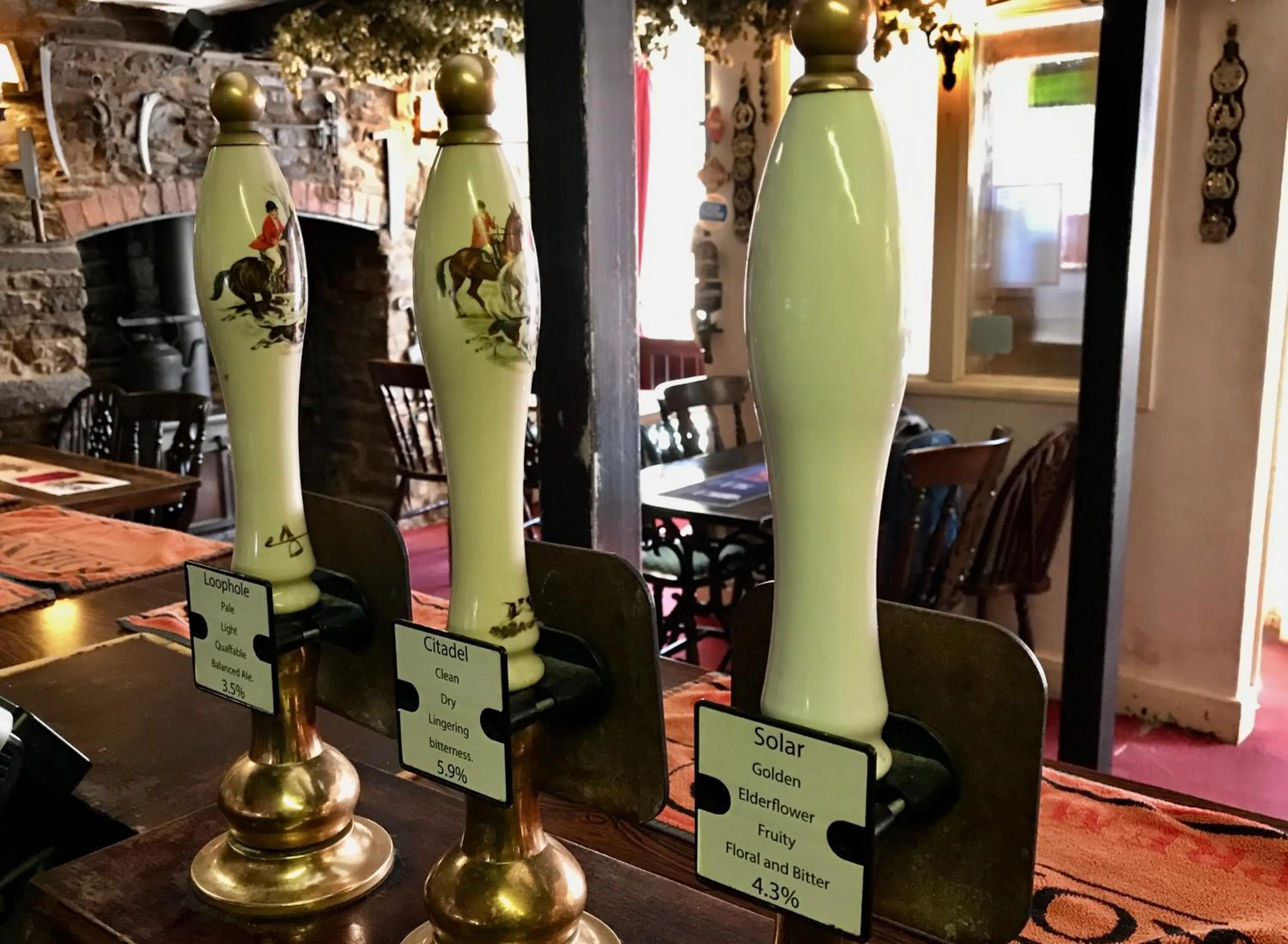 Lounge or bar in The White Horse Inn, Clun